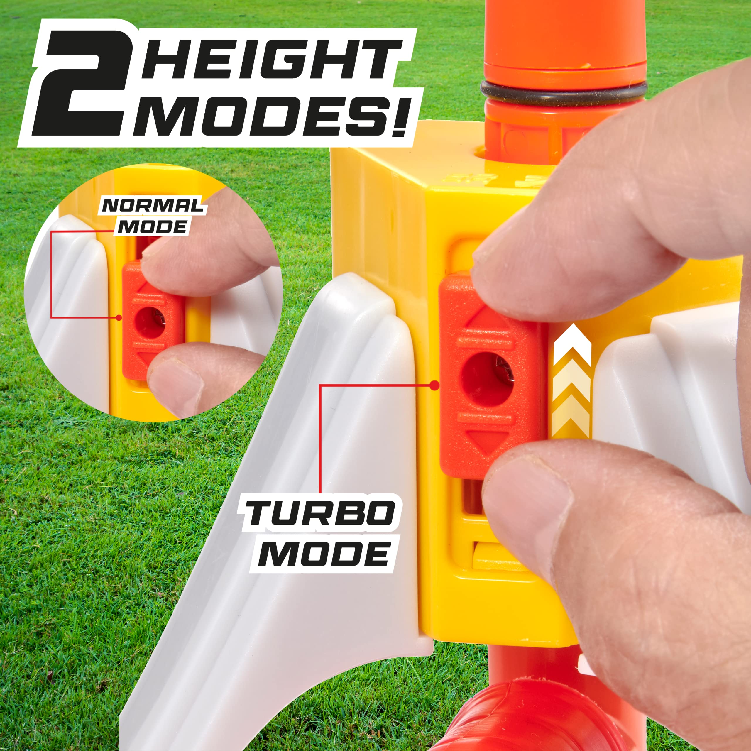 WOW! STUFF HYPR Duelling Battle Rocket - Outdoor Stomp Rocket Playset for Kids 5+ 12