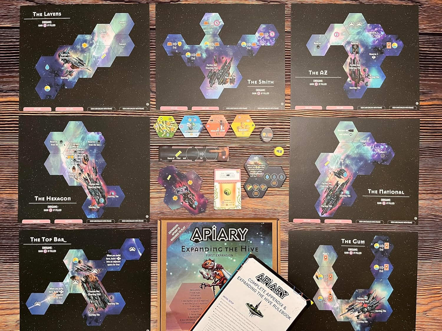 Stonemaier Games Apiary: Expanding the Hive Expansion Board Game 4