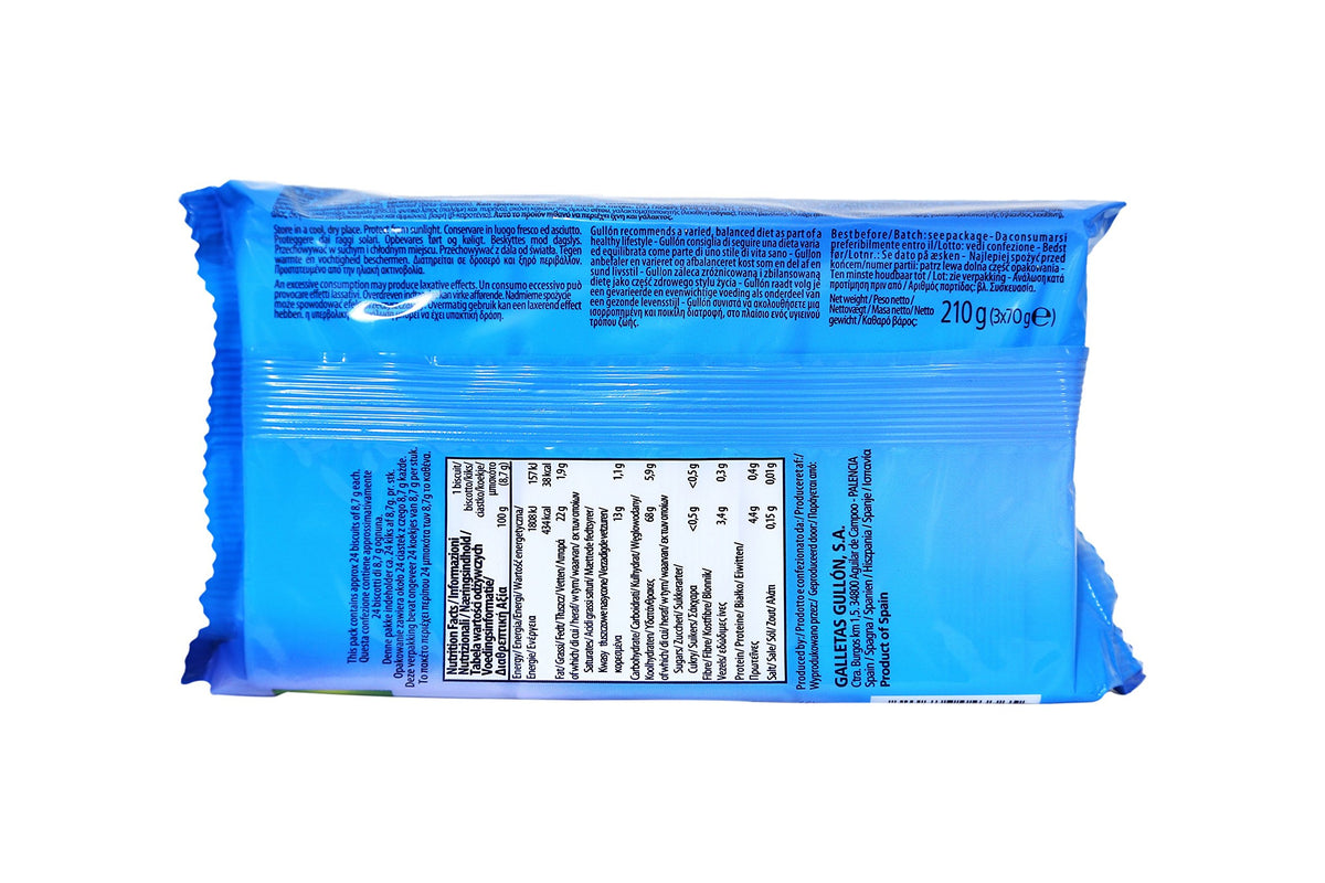 Gullon Sugar Free Chocolate Flavour Wafers - 180g