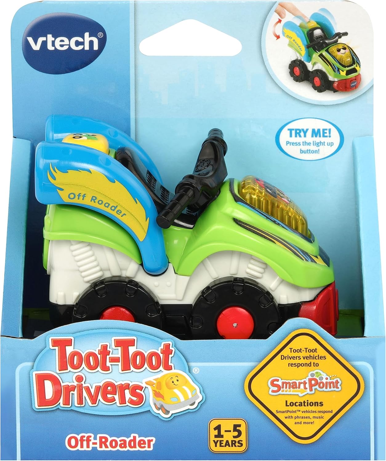 VTech Toot-Toot Drivers Off-Roader - Interactive Musical Toy Vehicle for Toddlers 12 Months+ 5