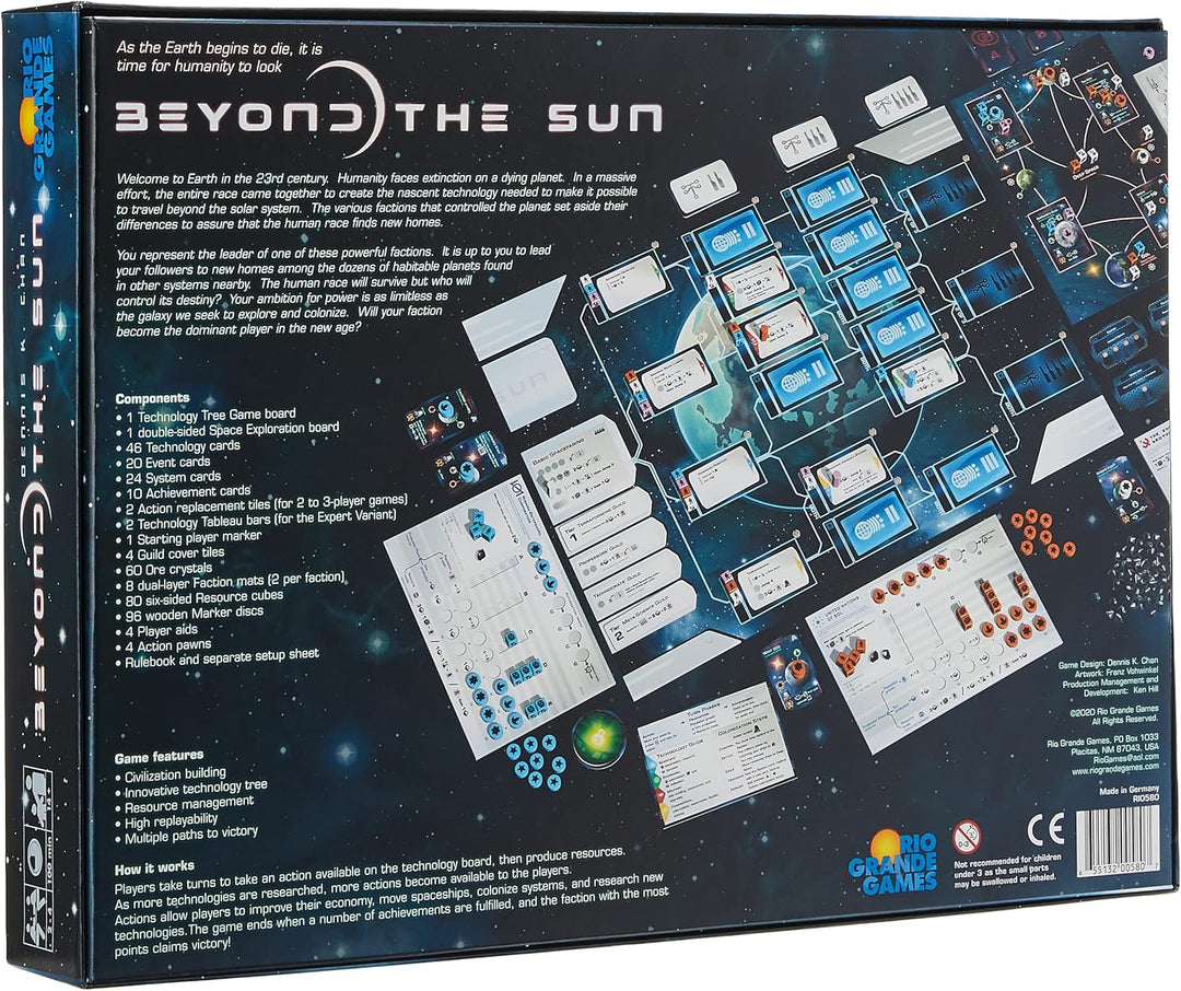 Rio Grande Beyond The Sun Board Game (RGG580)