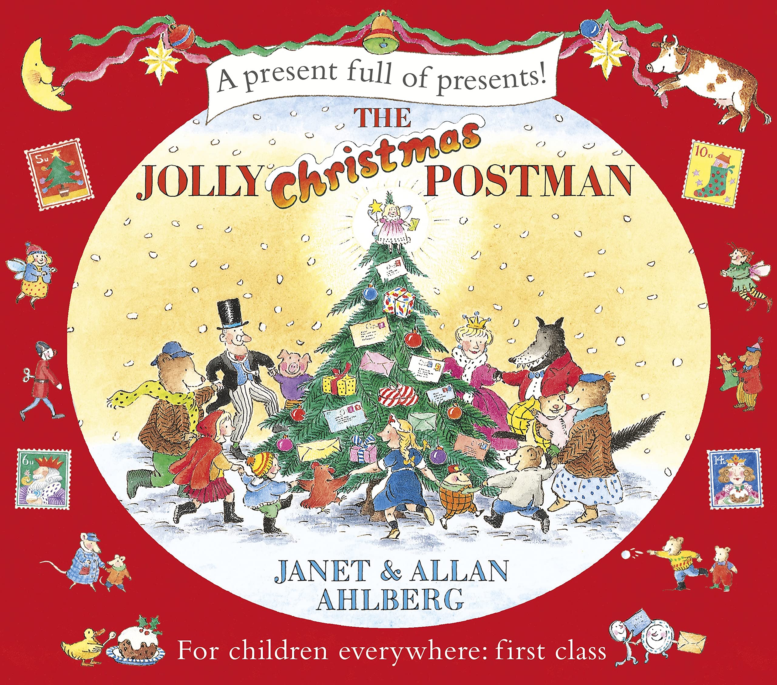 Puffin The Jolly Christmas Postman (Jolly Postman Series) | Hardcover | Ages 3-6 1