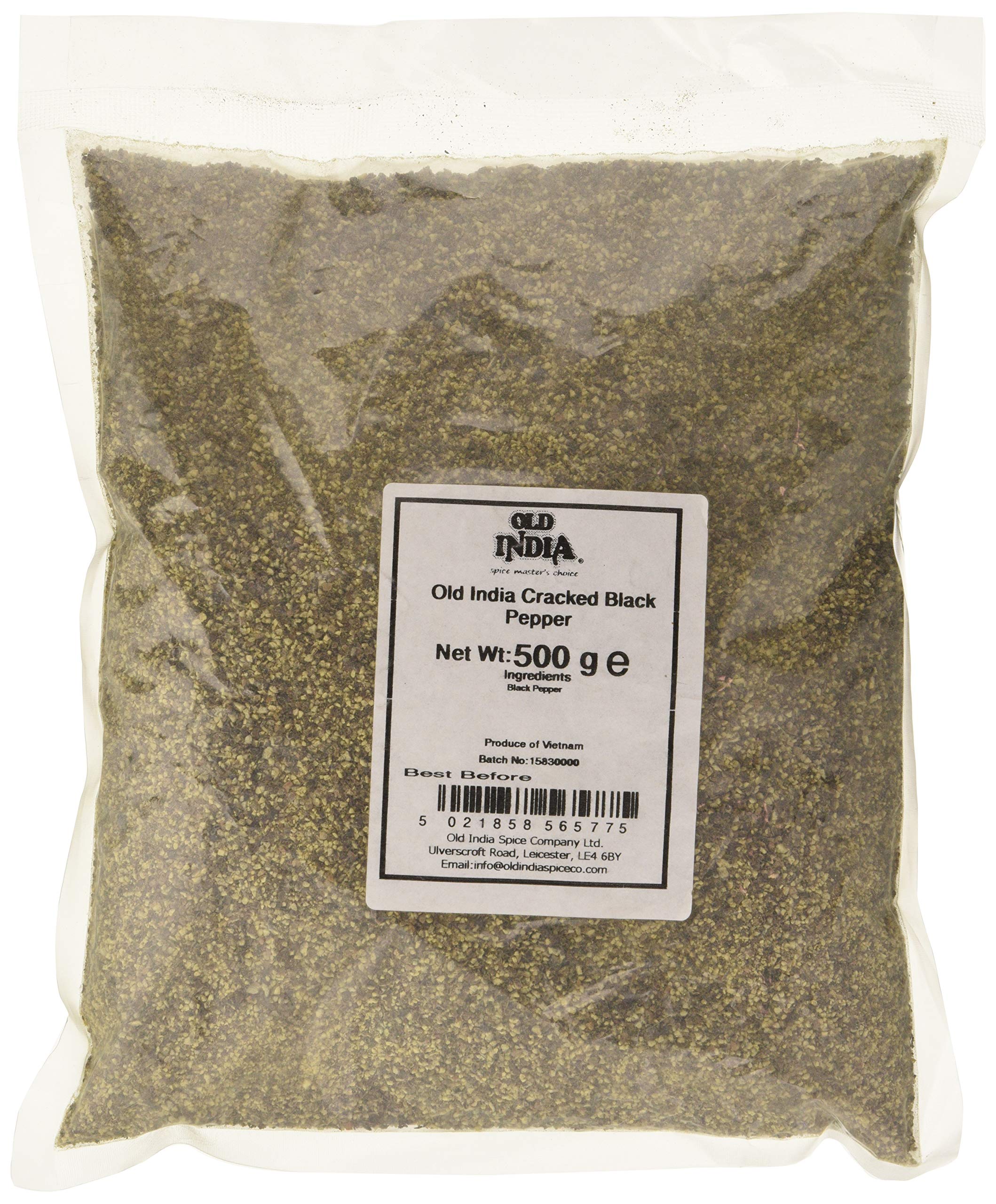 Old India Cracked Black Pepper - 100% Natural | 500g Pack | Up to 2 Year Shelf Life 1