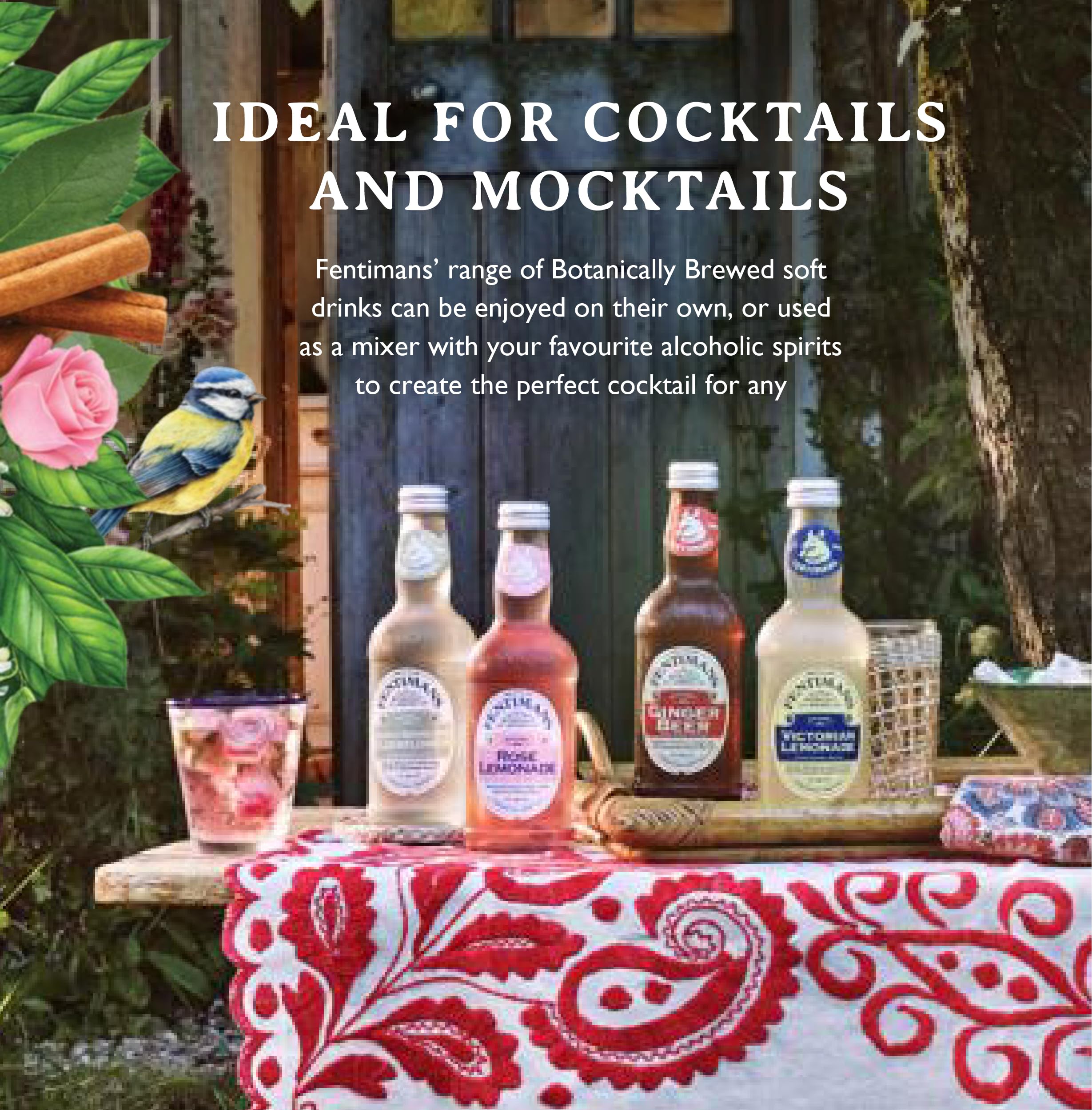 Fentimans Pink Rhubarb Tonic Water - Botanically Brewed Beverage with Natural Ingredients 6