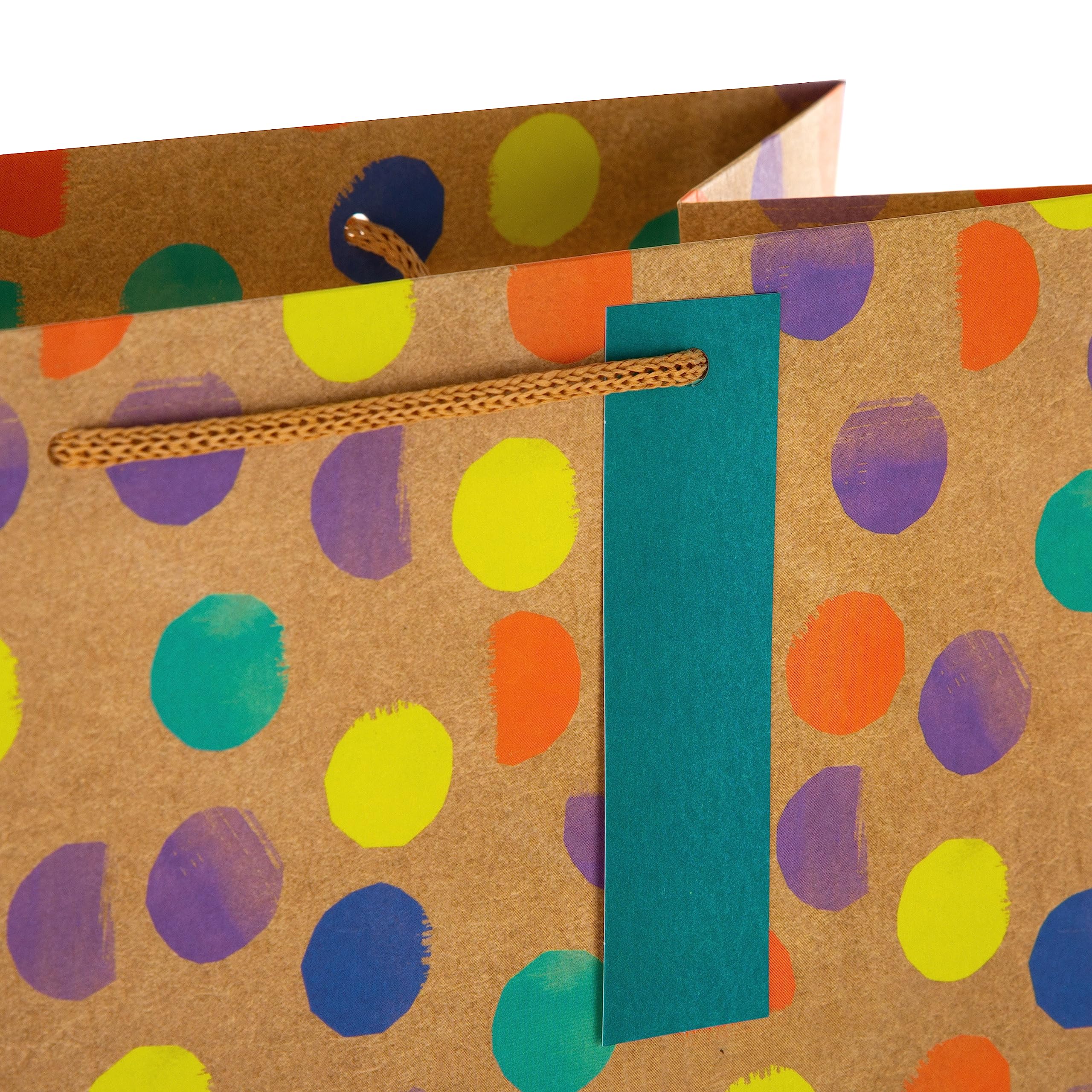 Hallmark Large Multi-Occasion Birthday Gift Bags - Pack of 4 in Polka-Dot Design 6