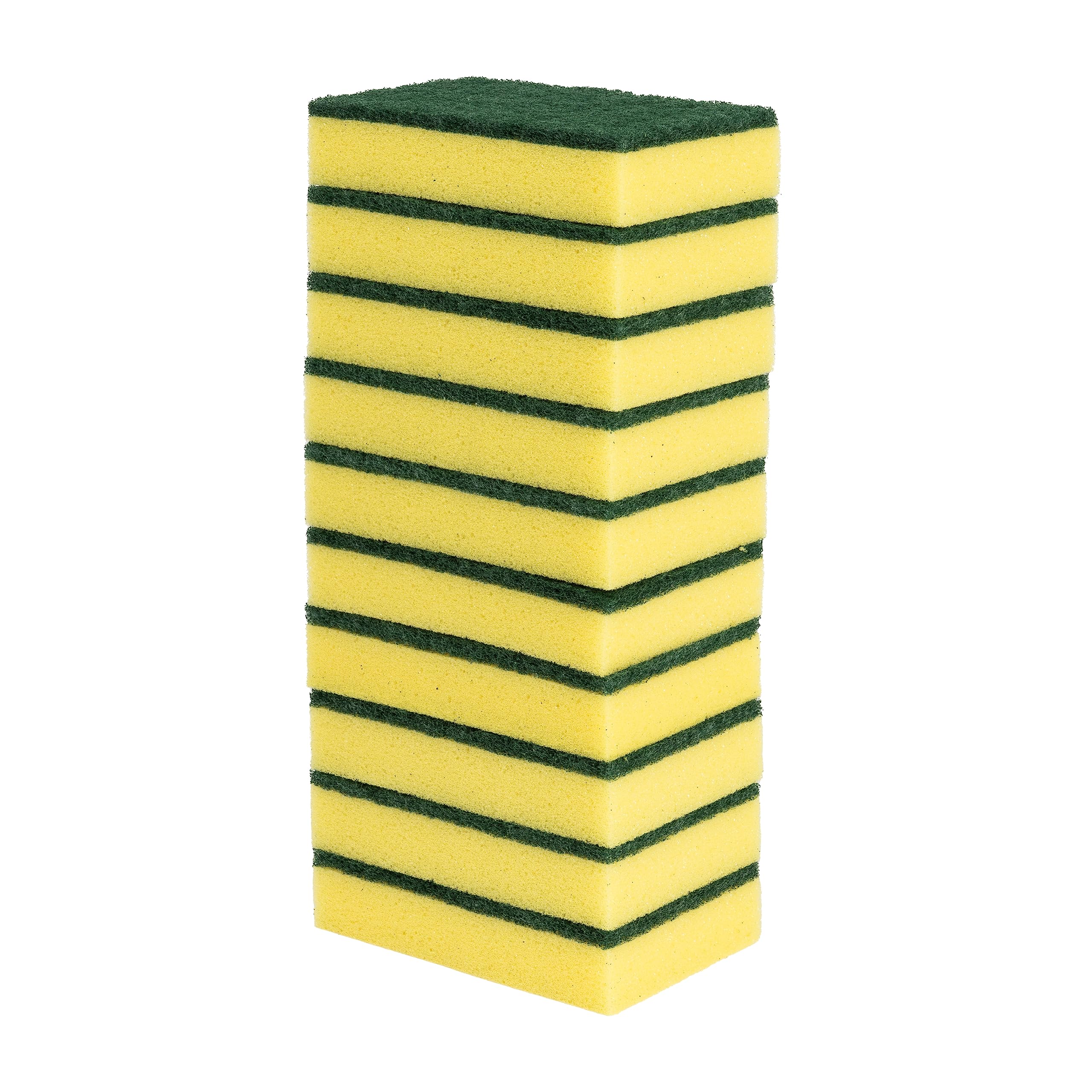 Blake & White Heavy Duty Sponge Scourers - Dual-Sided Cleaning | 10 Pack | 14 x 8.5 x 2.5 cm 2