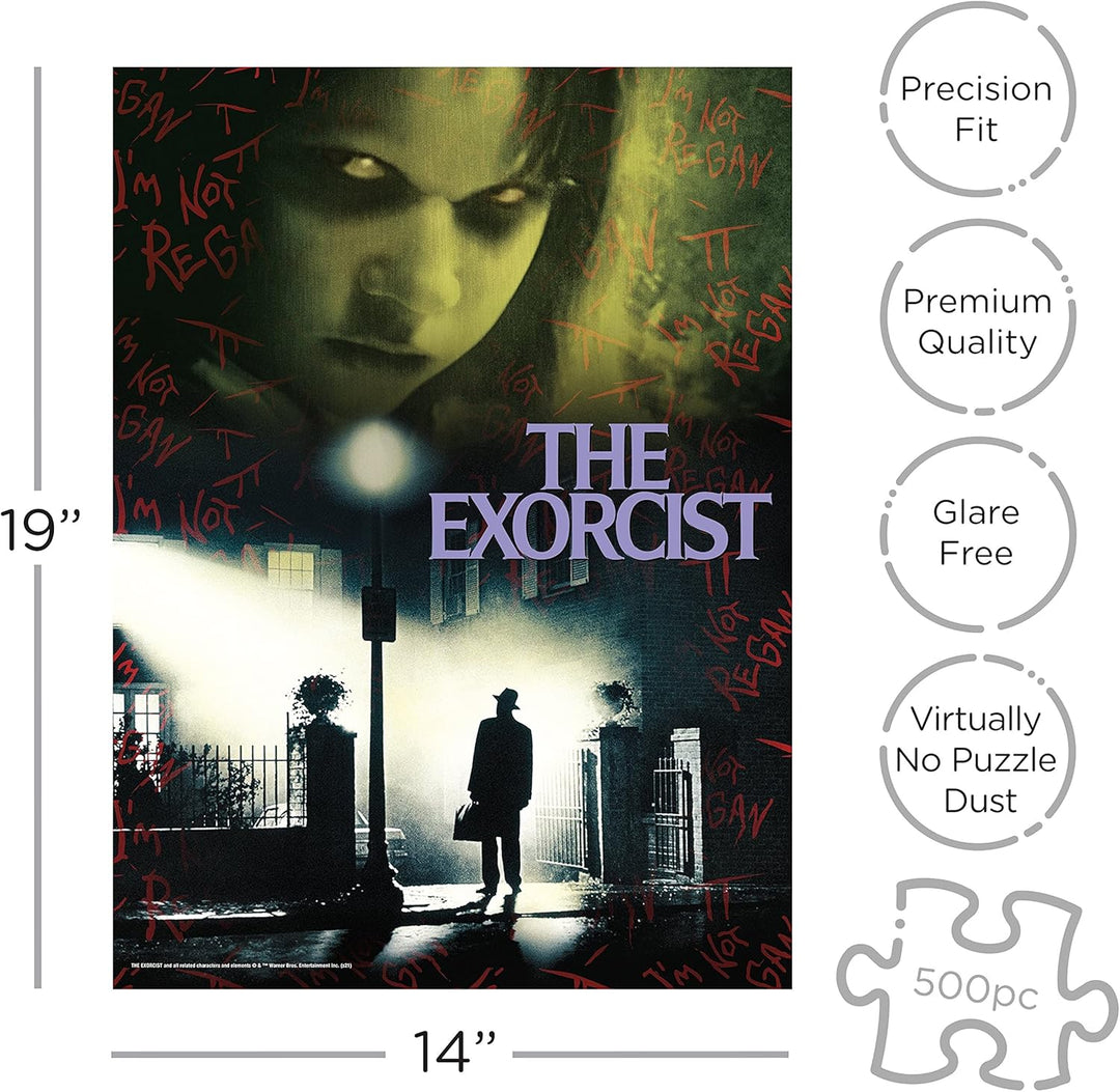 Aquarius The Exorcist Collectible Series - The Exorcist Collage 500-Piece Jigsaw Puzzle (62176)