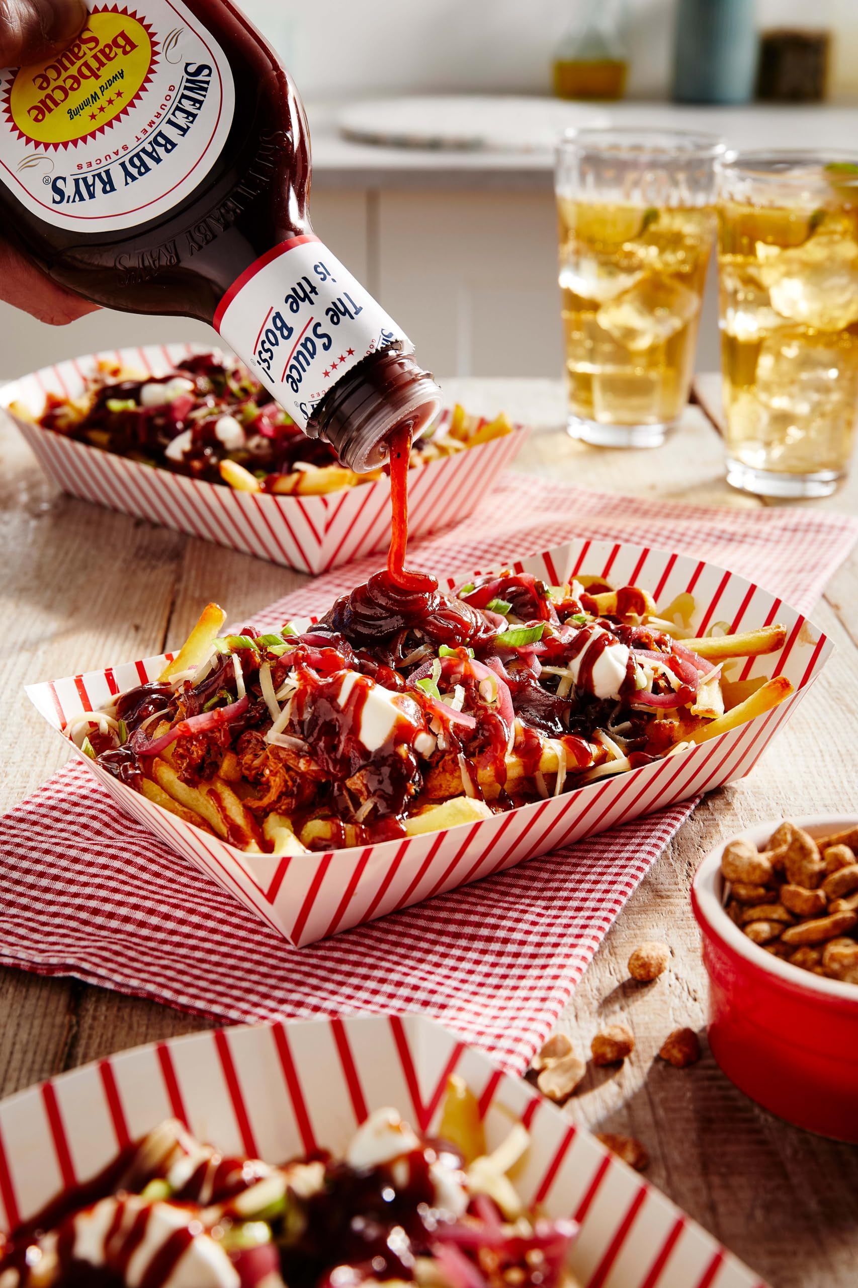 Sweet Baby Ray's Original BBQ Sauce - 18 oz Bottle, Sweet and Tangy Barbecue Sauce 8