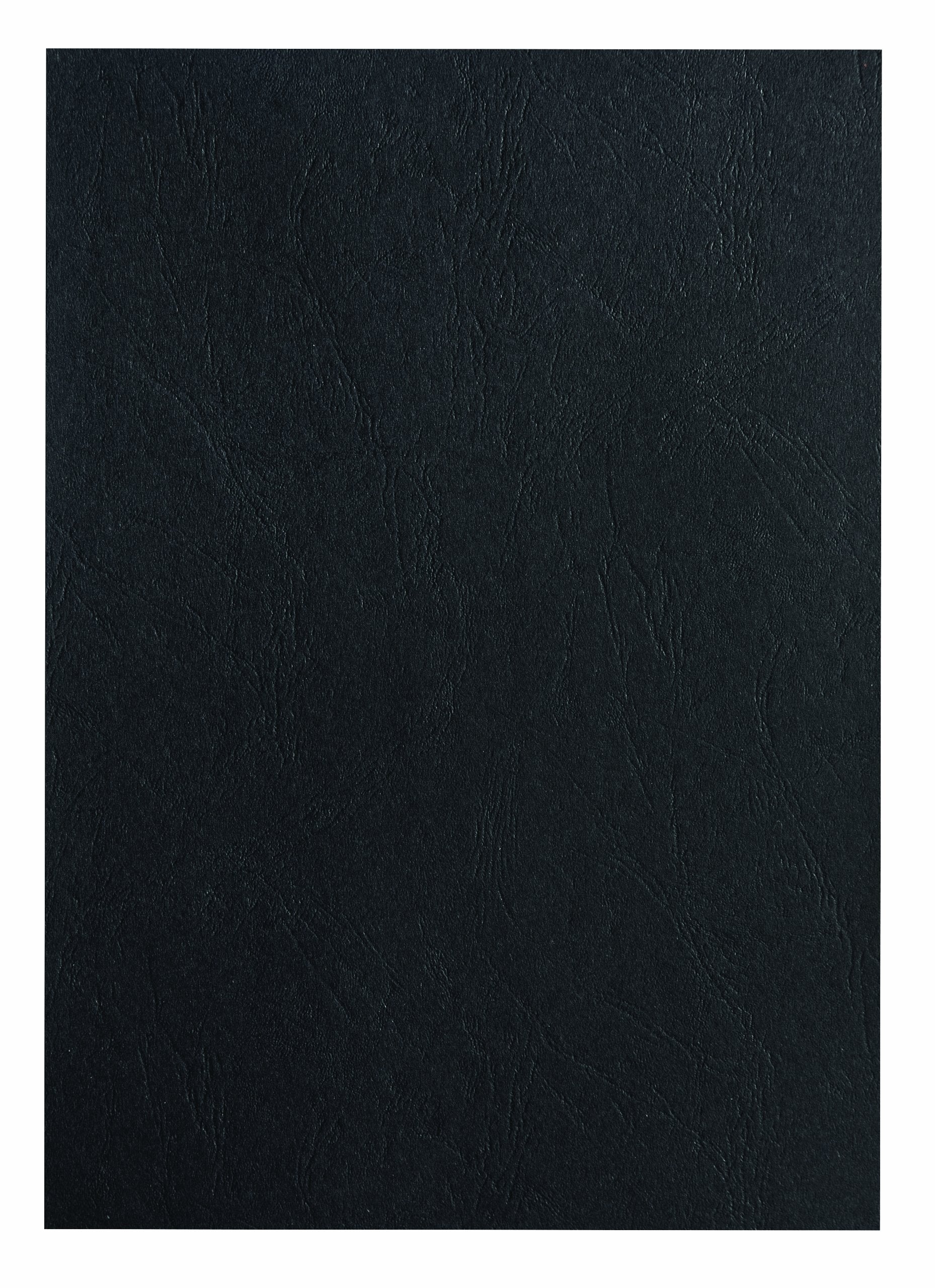 Pavo Premium A4 Leather Grain Binding Cover - Black | 250 GSM Paper | 100 Pack 1