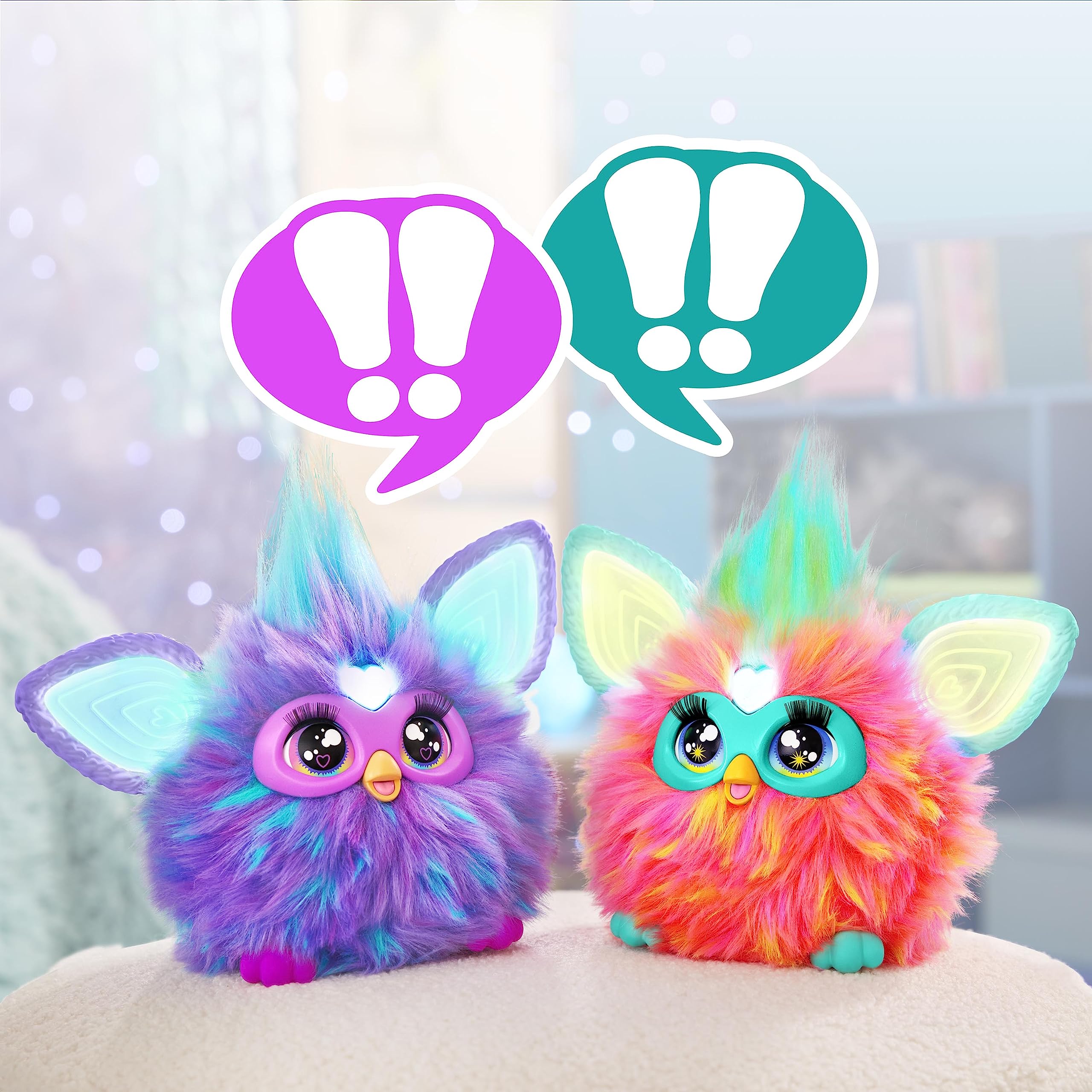 Furby Interactive Plush Toy - Voice Activated, Talking, Singing, Dancing | 6 Inch | Purple 7