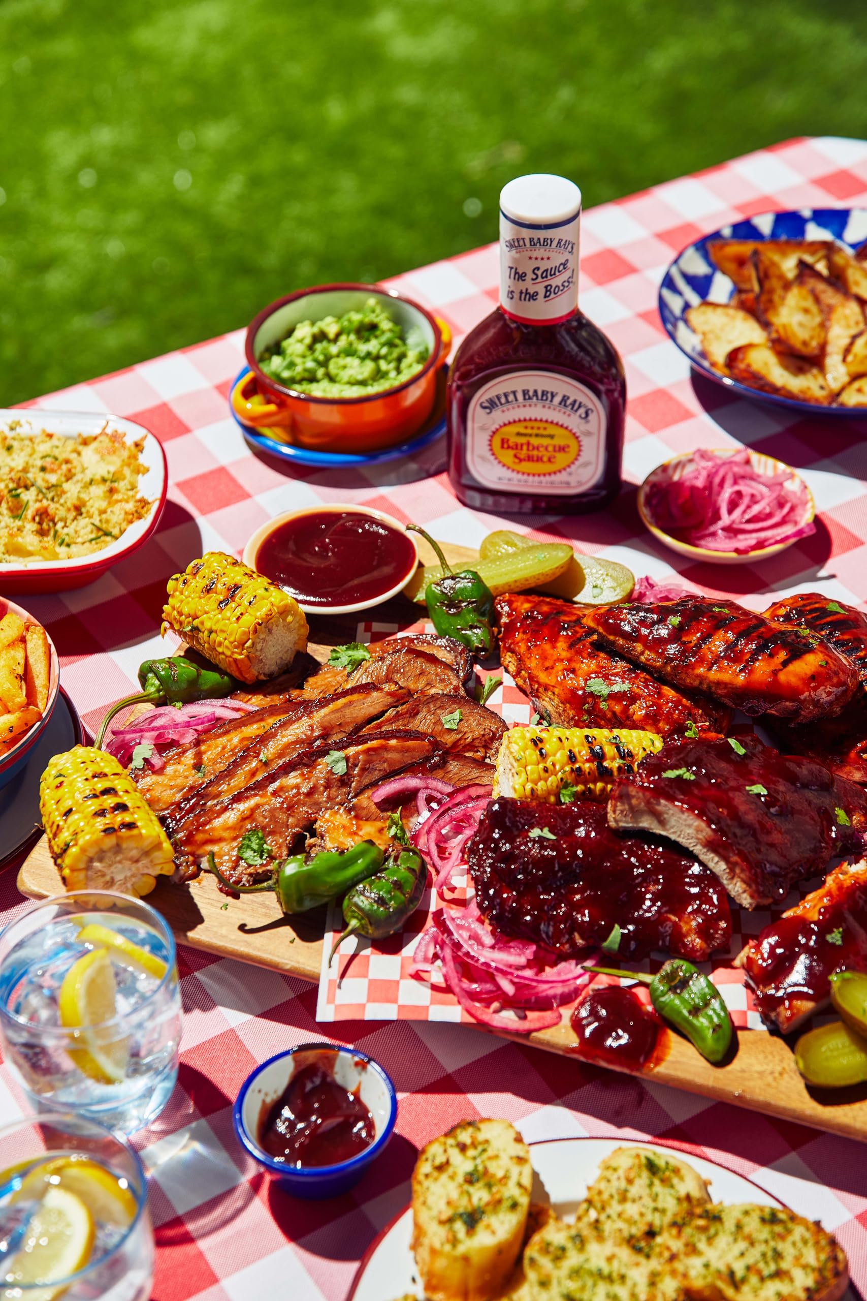 Sweet Baby Ray's Original BBQ Sauce - 18 oz Bottle, Sweet and Tangy Barbecue Sauce 10