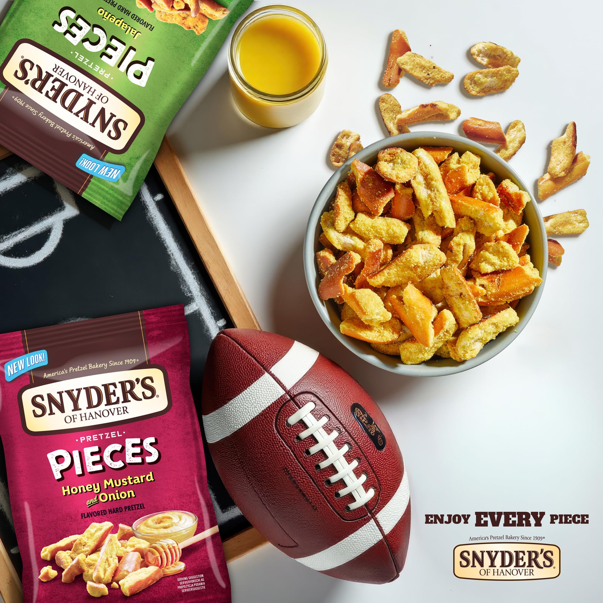 Snyder's of Hanover Pretzel Pieces Honey Mustard and Onion Snack, 10 x 110g Bags 4