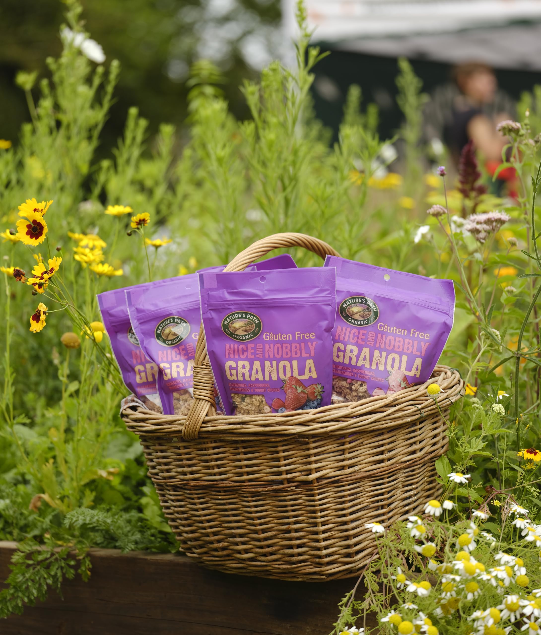 Nature's Path Original Gluten Free Strawberry Raspberry Blueberry Granola (300g) 7