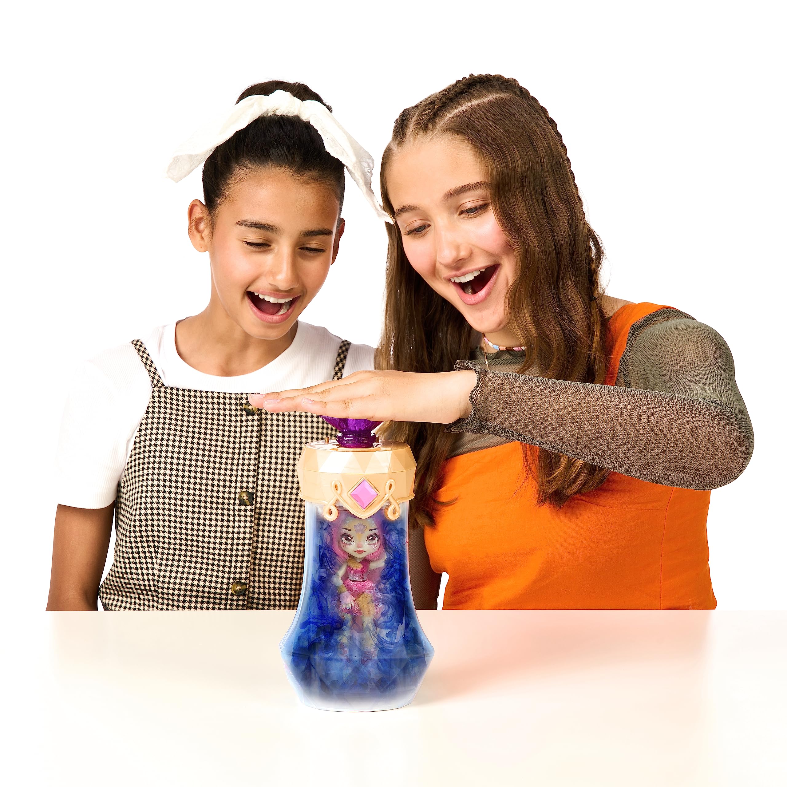 Magic Mixies - Pixlings, Deerlee The Deer Pixling, Create And Mix A Magic Potion That Magically Reveals A Beautiful 6.5" Pixling Doll Inside A Potion Bottle! 7