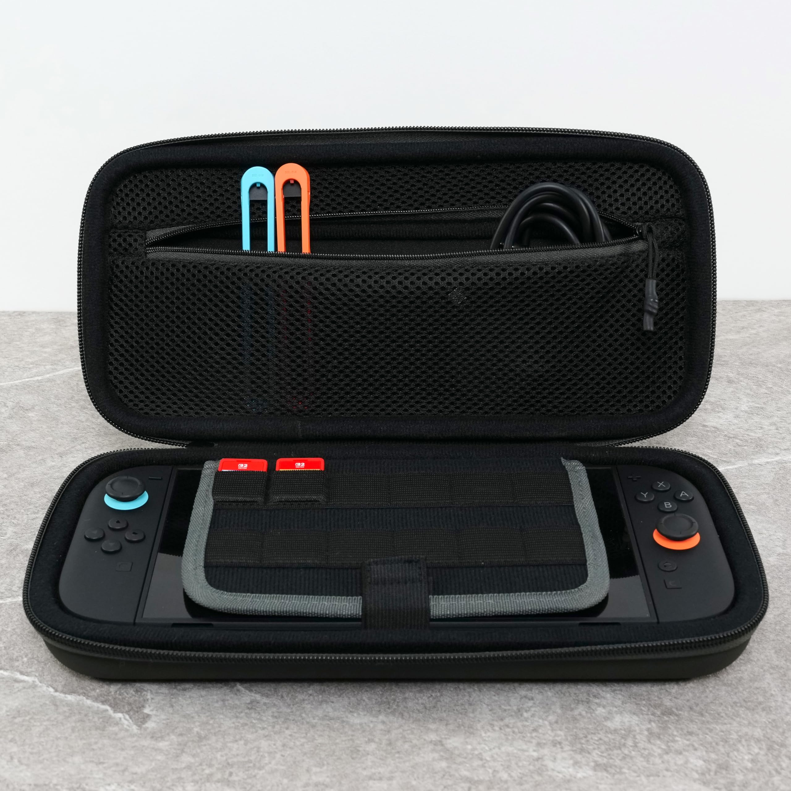 Turtle Beach PlayTrek Charcoal Travel Case for Nintendo Switch 2, Switch, & OLED Model 8