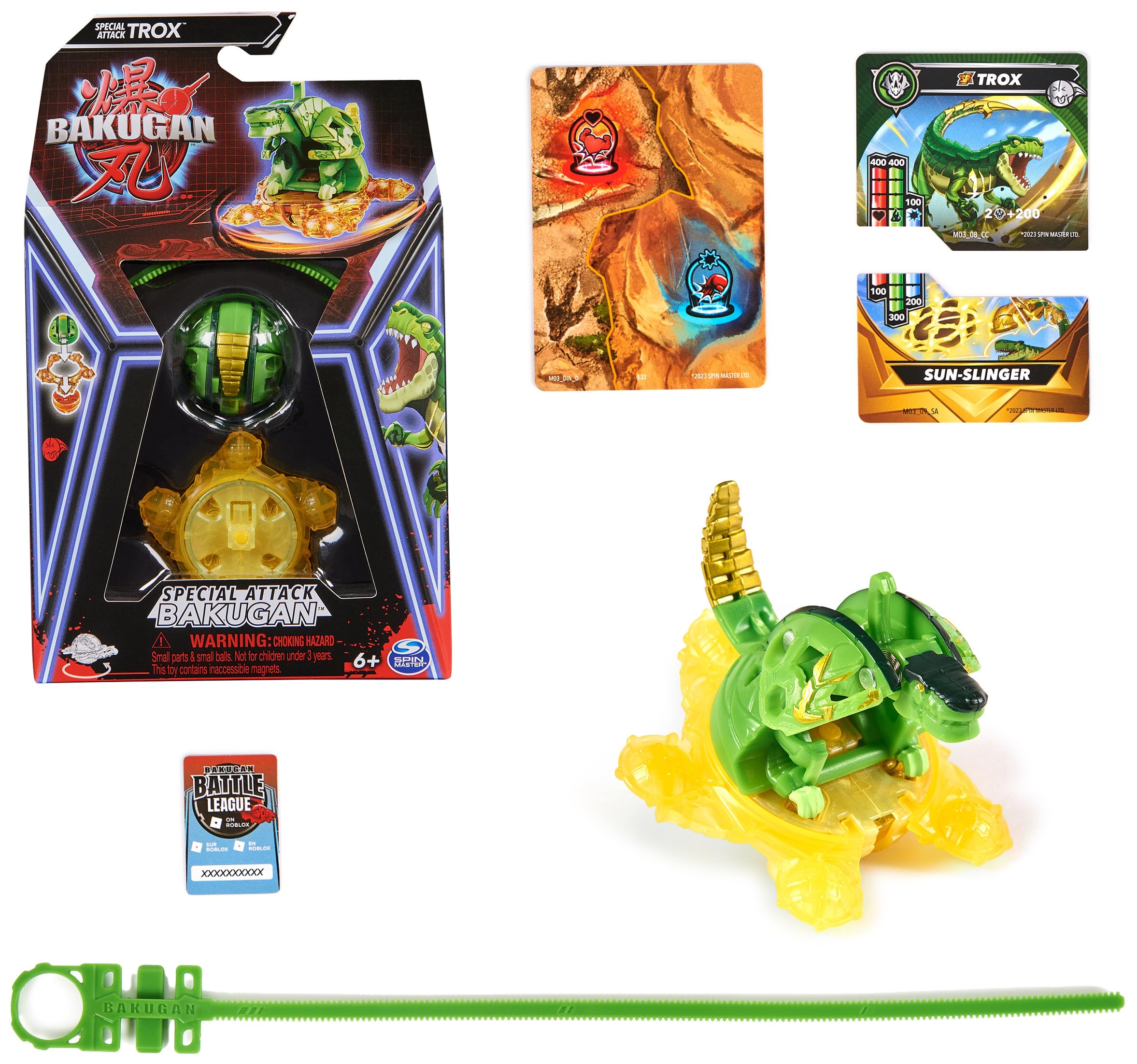 Bakugan Special Attack Trox - Customizable Spinning Action Figure for Kids 5-15 20