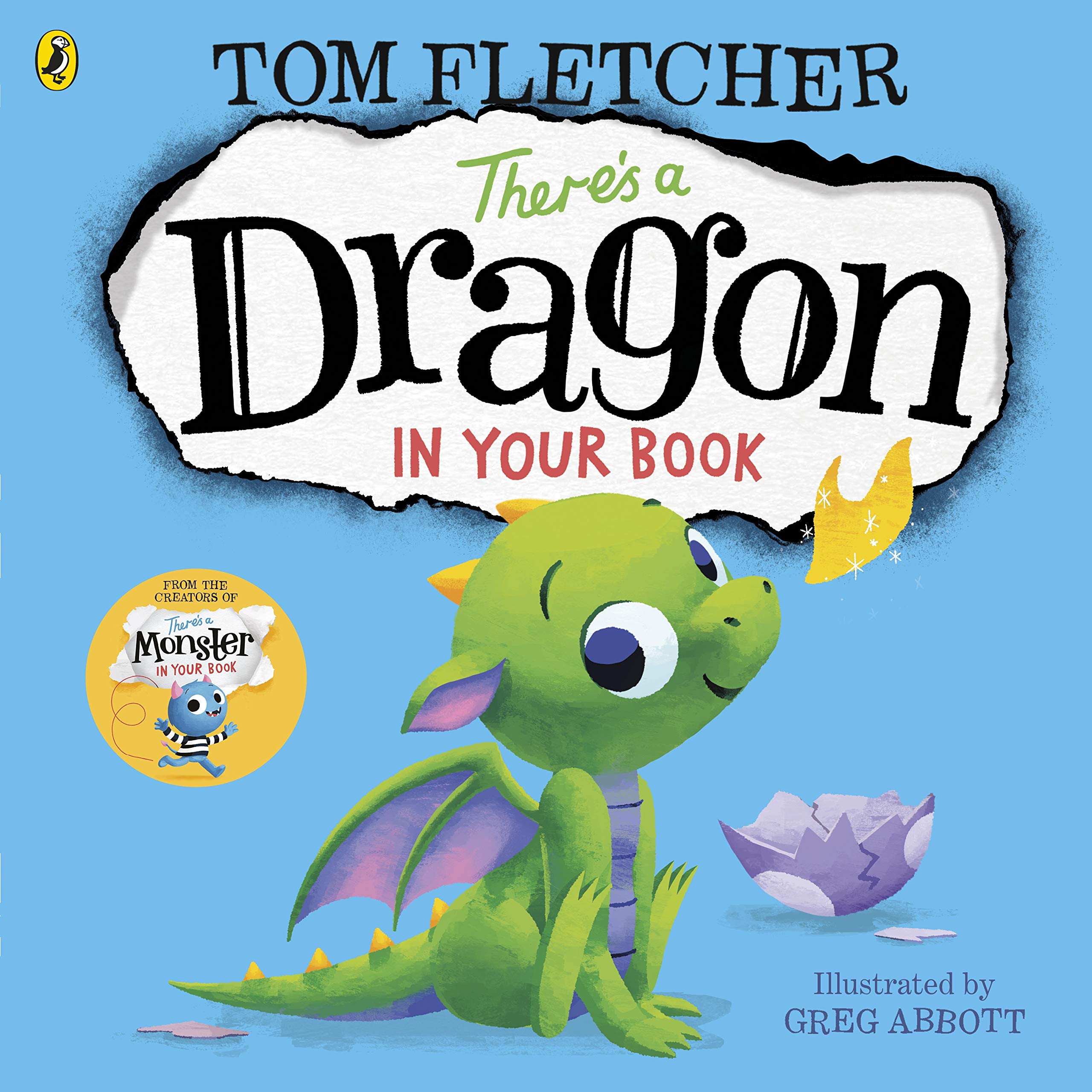There's a Dragon in Your Book: Who's in Your Book? Picture Book by Tom Fletcher | Ages 2-4