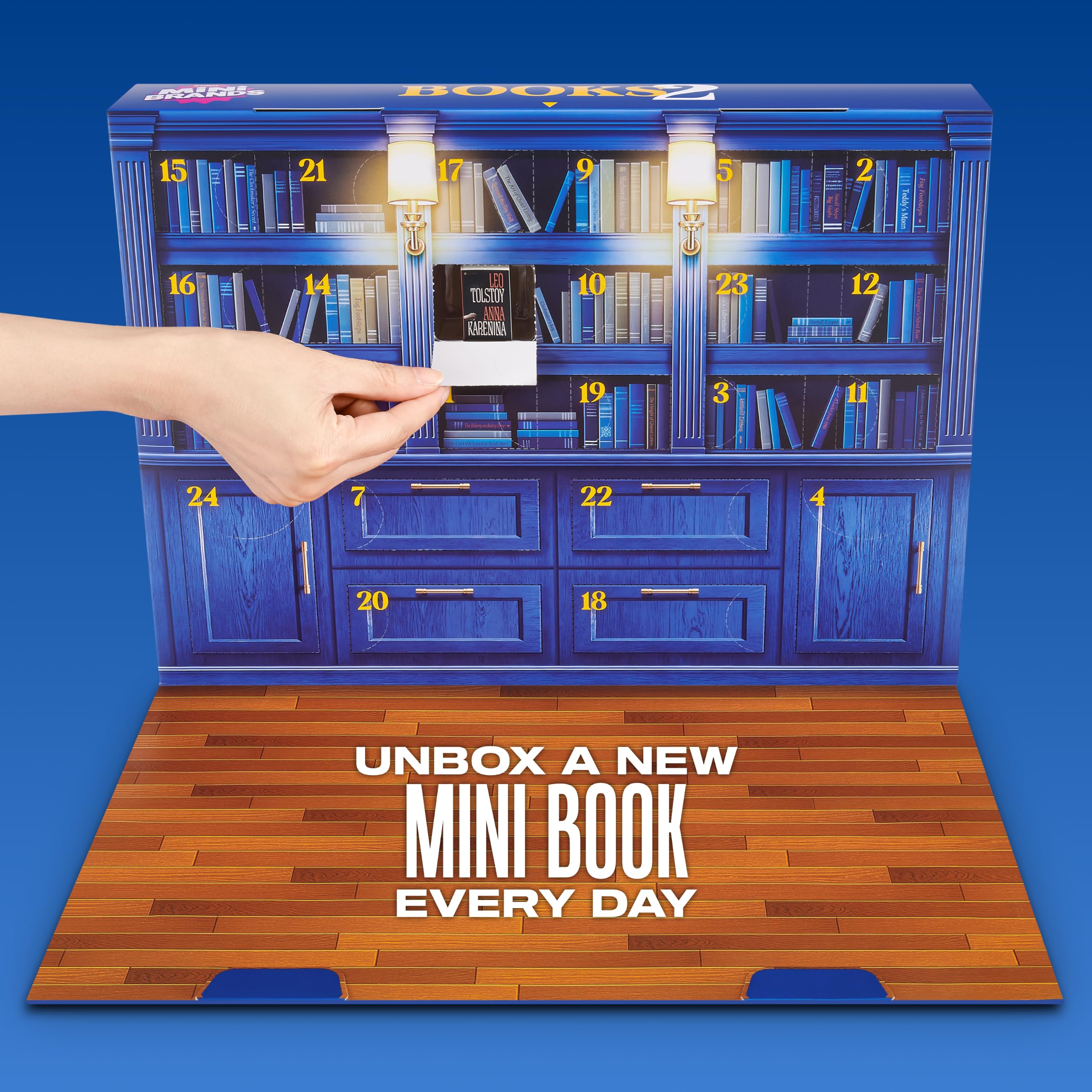 Mini Brands Toy Advent Calendar - 24 Mini Books & Accessories | ZURU