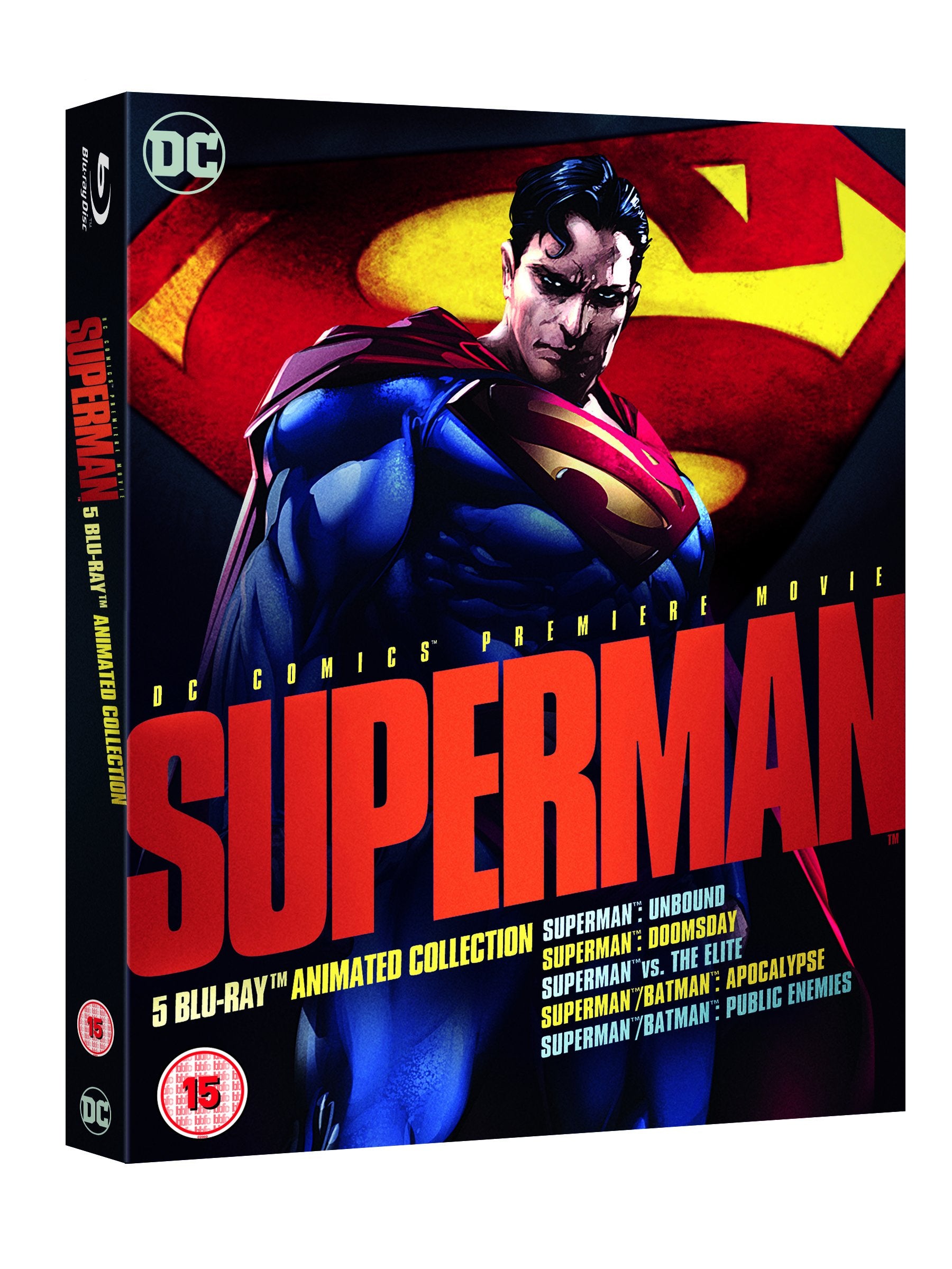 Superman: Animated Collection [5 Film] - Action/Superhero [Blu-ray] 4