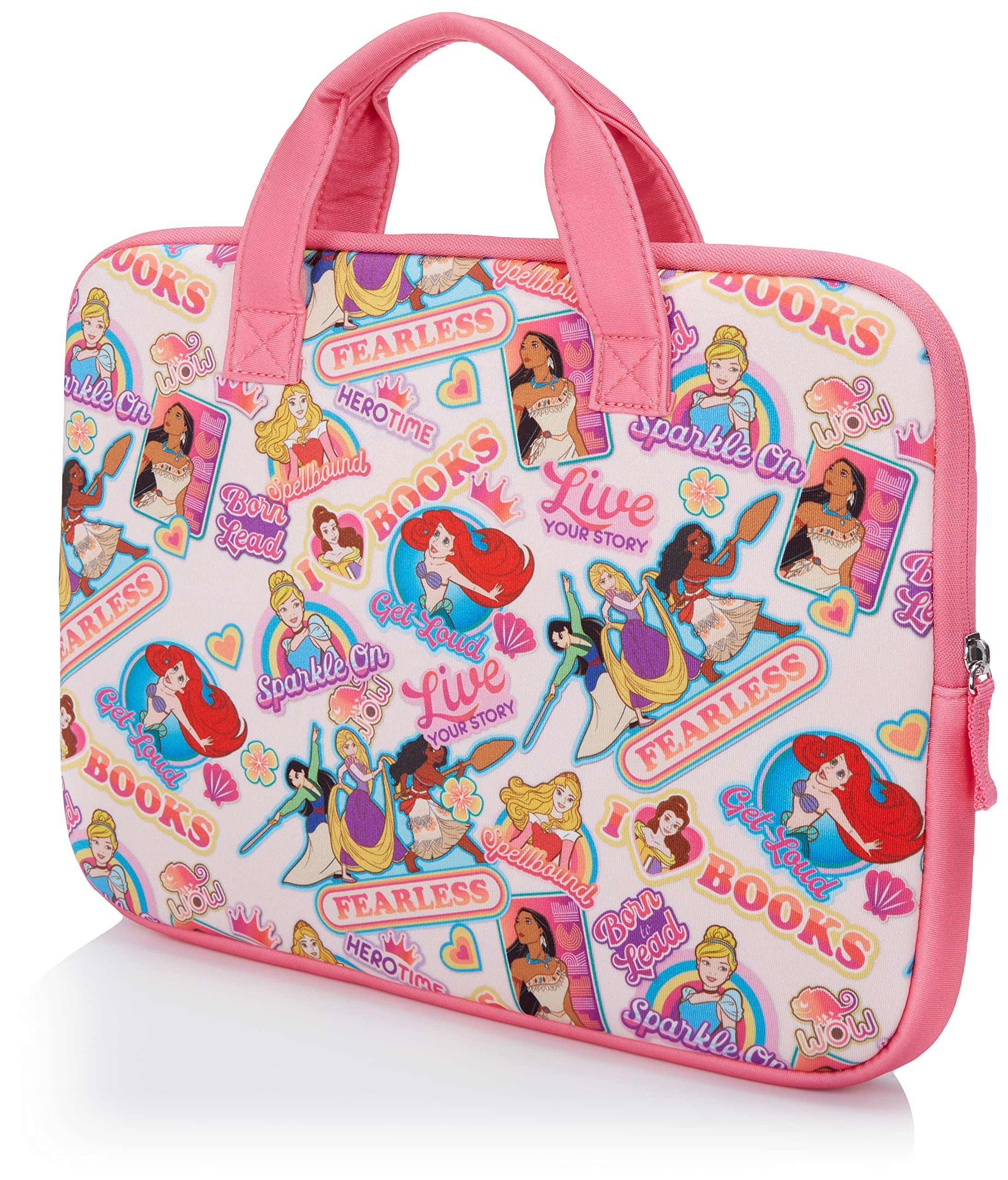 NuPro - Disney Princesses Zip Sleeve for Fire HD 10 Kids & Kids Pro Tablets 4