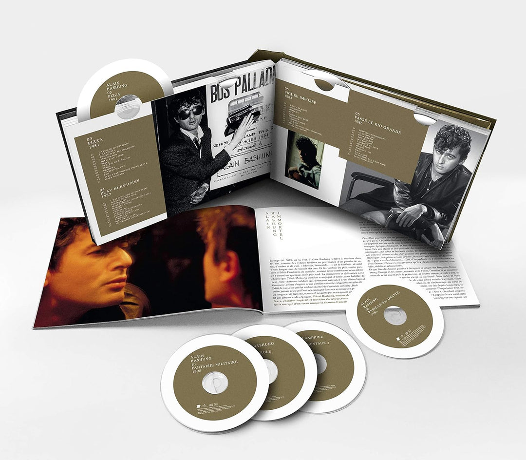 Alain Bashung - Integrale - Immortal: 24-Disc CD Box Set [14 Studio Albums + 8 Bonus CDs + 4 Unreleased Tracks]