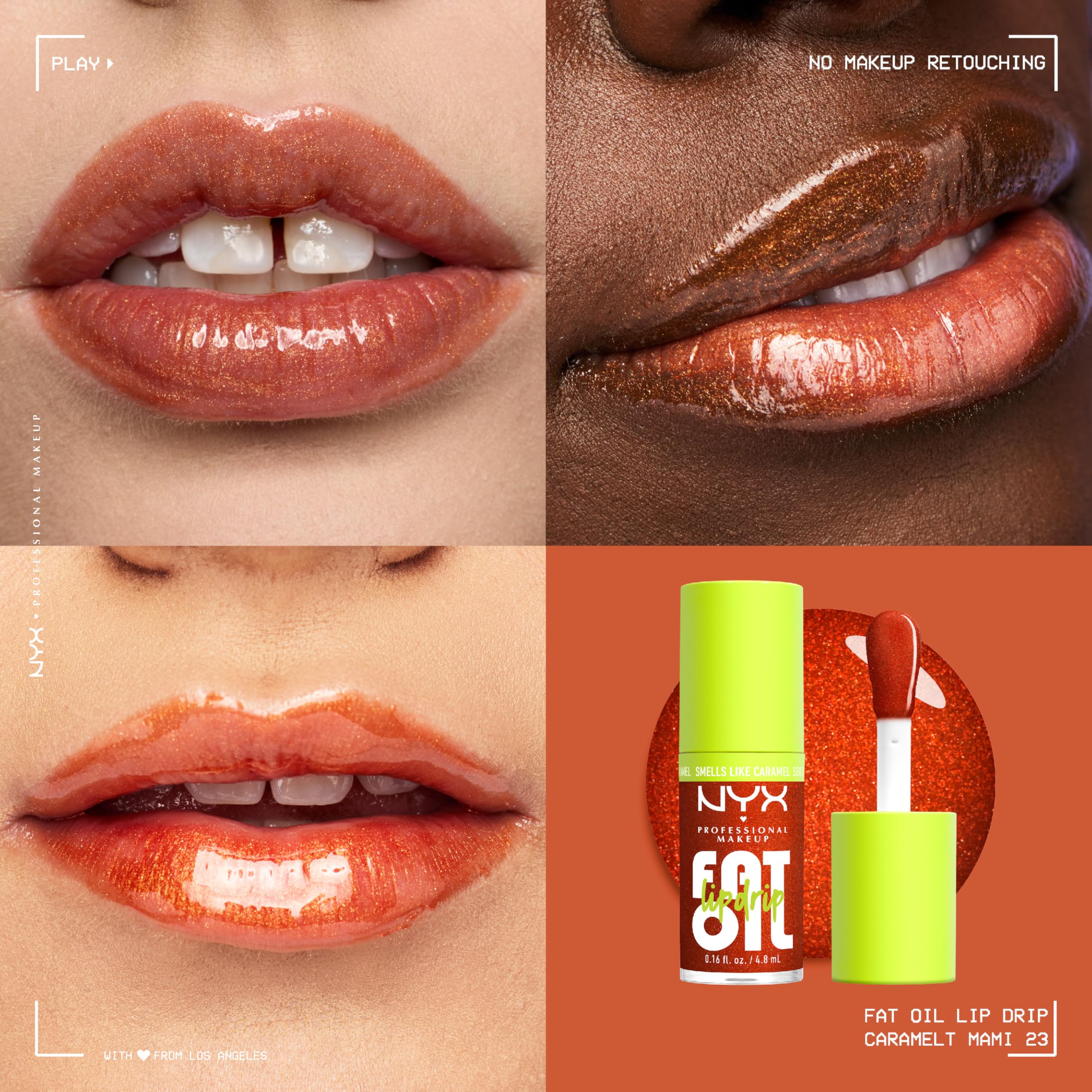 NYX PROFESSIONAL MAKEUP Fat Oil Lip Drip Lip Gloss - 12 Hour Hydration, High Shine | 4.8 ml