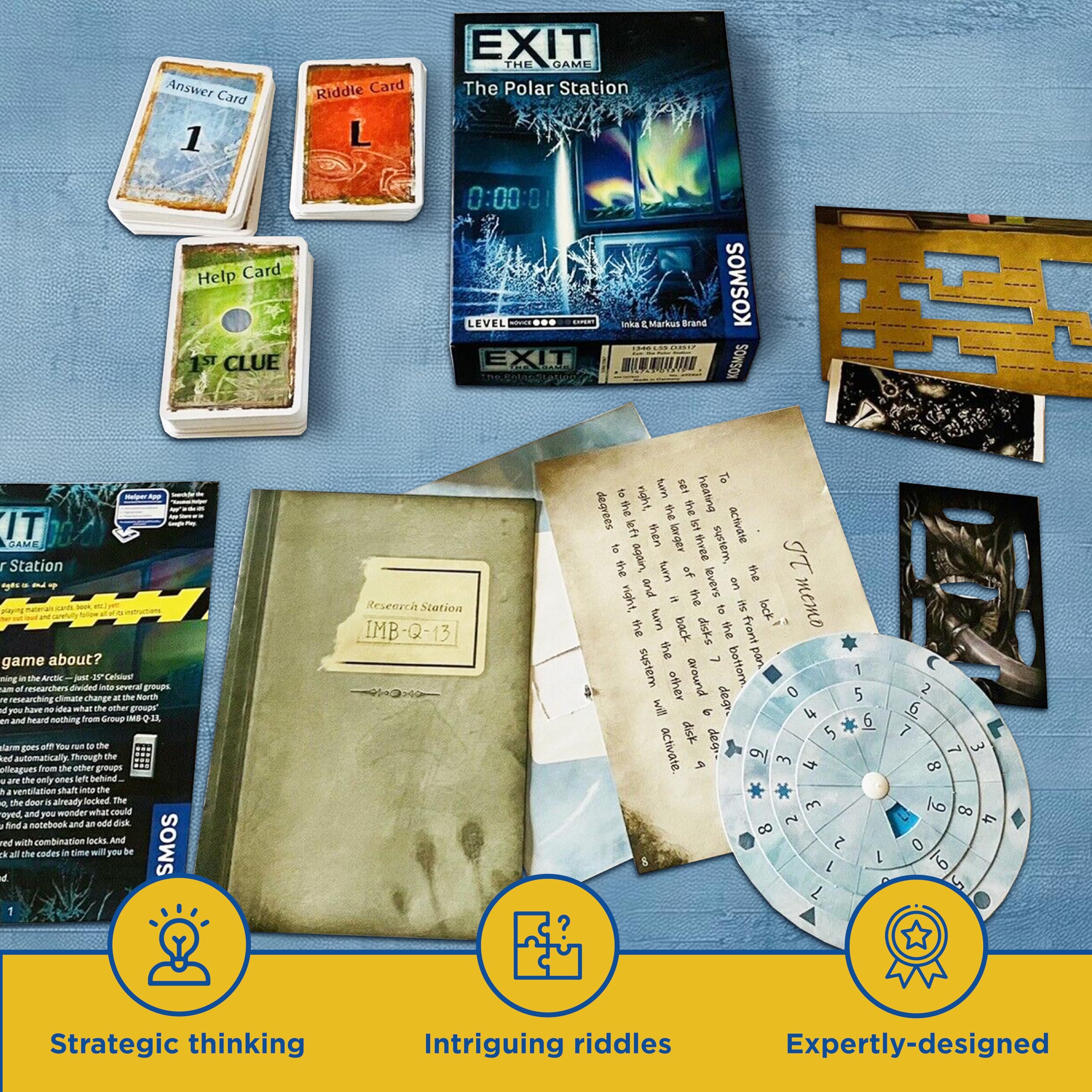 Thames & Kosmos Exit: The Polar Station Board Game 9