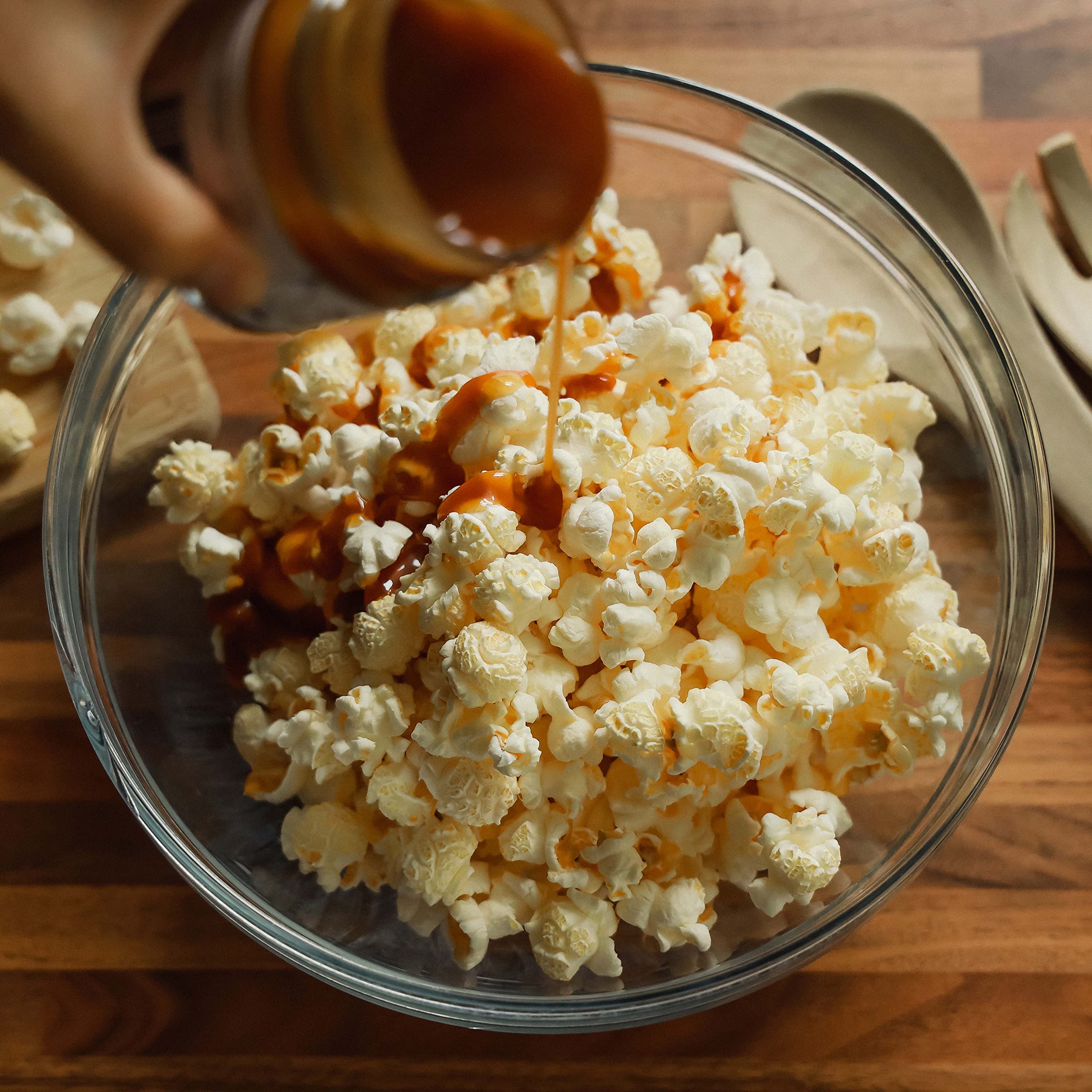 Joe & Seph's Popping Corn Kernels - Mushroom Type | 1kg Resealable Pouch | GMO Free 4