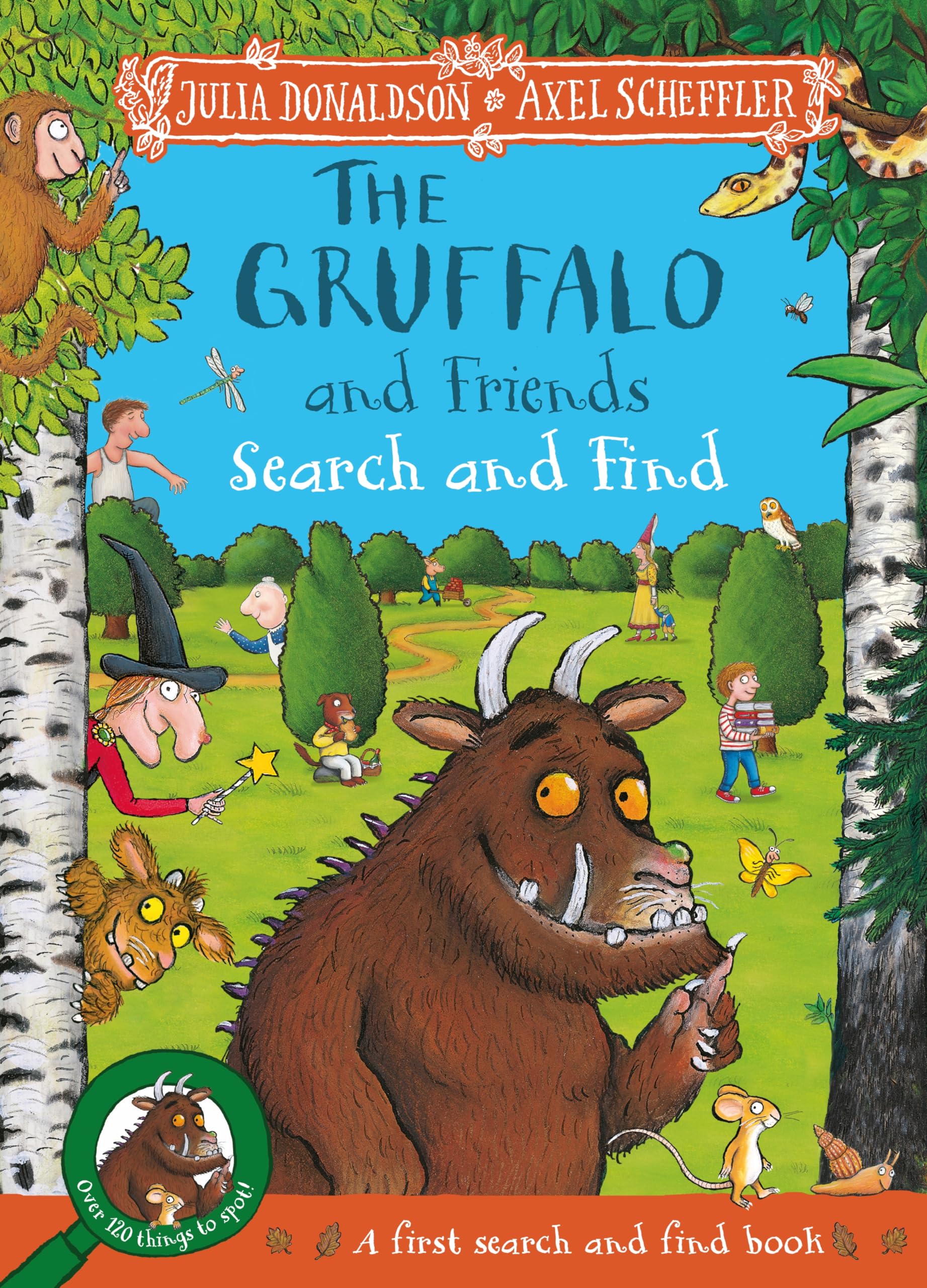 MACMILLAN The Gruffalo and Friends Search and Find Activity Book | 17 Scenes | Ages 2-4