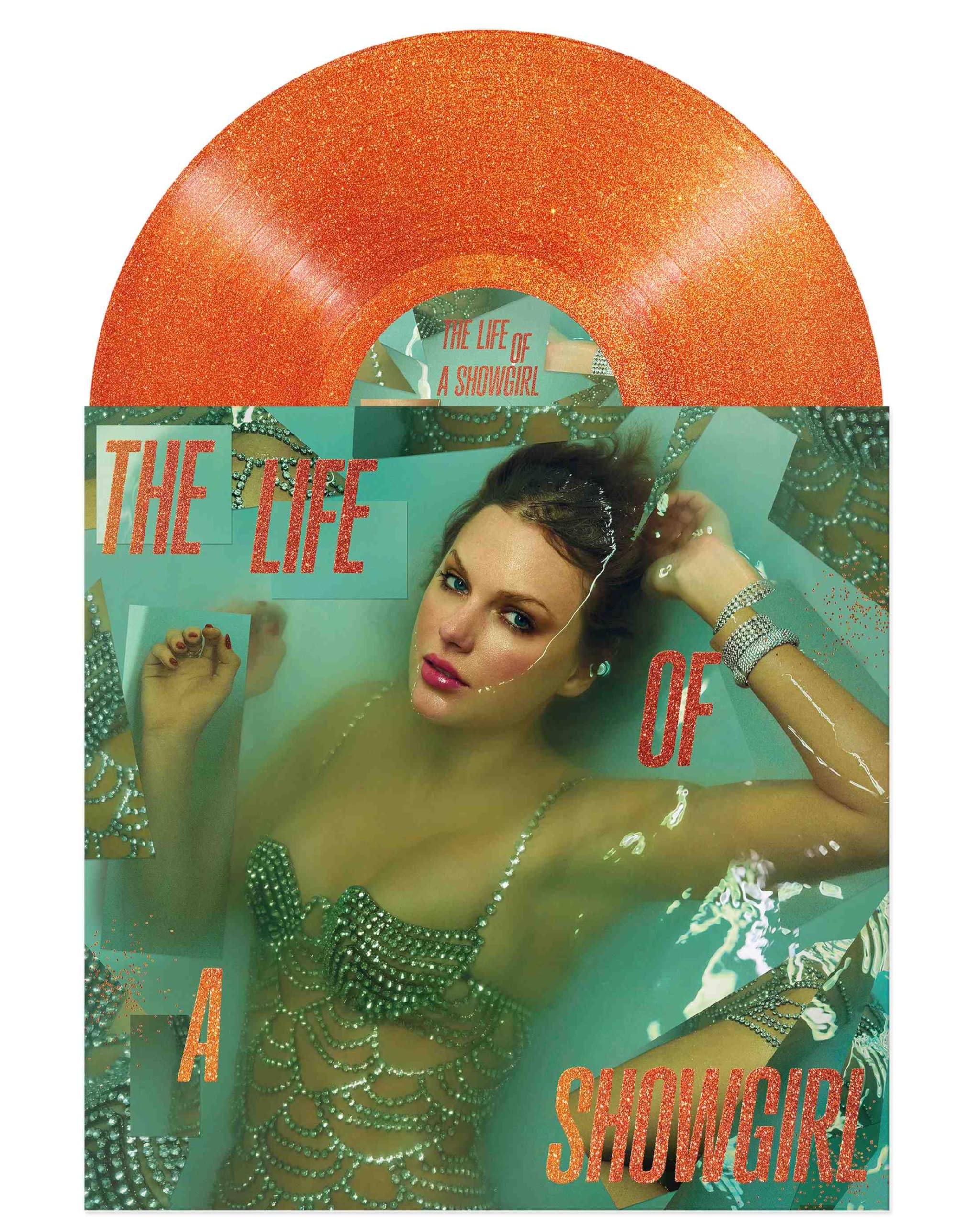 Taylor Swift - The Life Of A Showgirl: Sweat And Vanilla Perfume Portofino Orange Glitter [Vinyl]