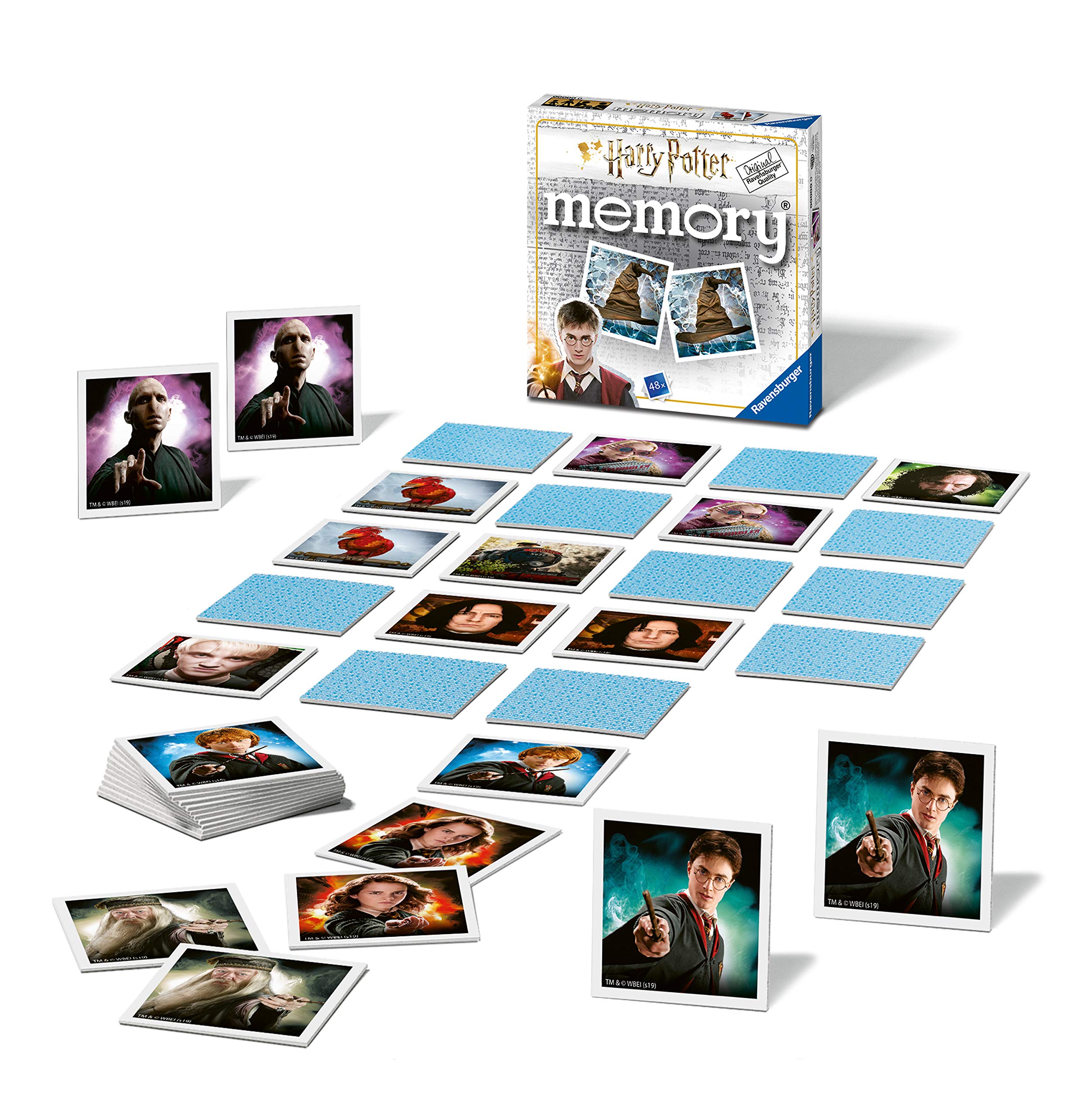 Ravensburger Harry Potter Mini Memory Game - Matching Picture Snap Pairs for Kids Age 3+ | 48 Cards 2