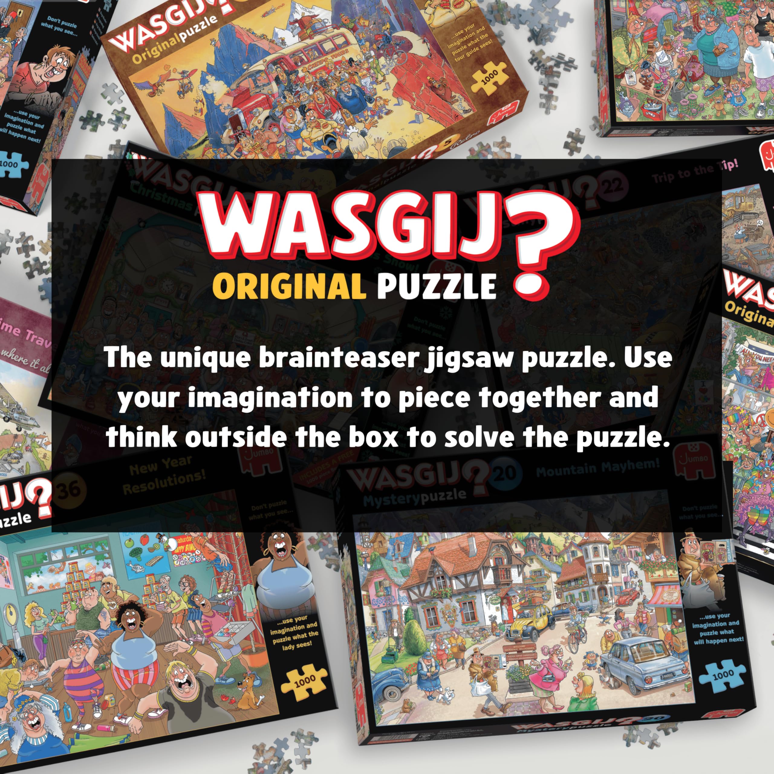 Wasgij Original 1110100124 - Disney Themed 1000 Piece Jigsaw Puzzle for Adults 6