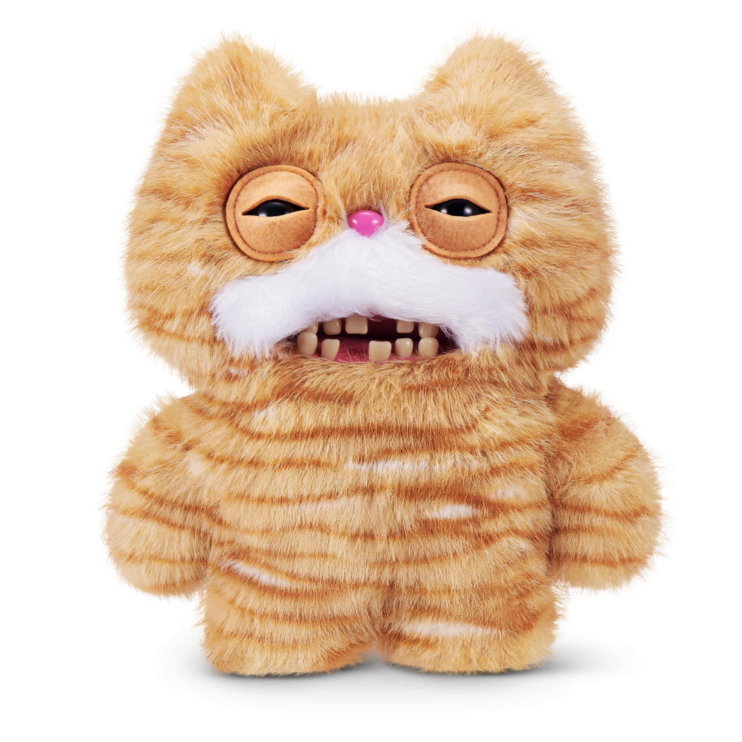 Fuggler Alley Cats Stinkface Plush Toy - 9-Inch | Human-Like Teeth | Polyester