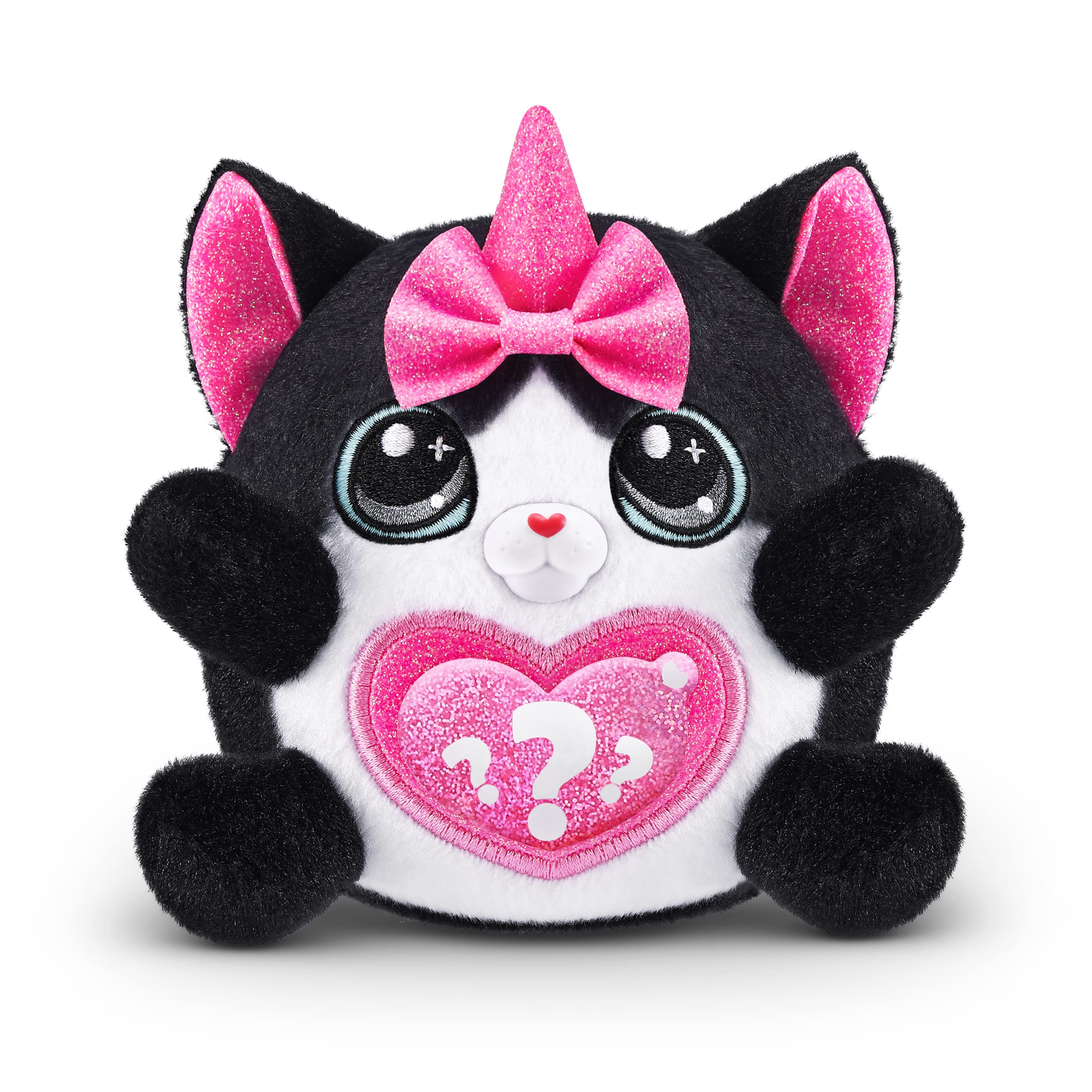 Rainbocorns Kittycorn Surprise Series 2 (Black Cat) by ZURU - Glow in the Dark Collectible Plush with 10 Unboxing Surprises 10