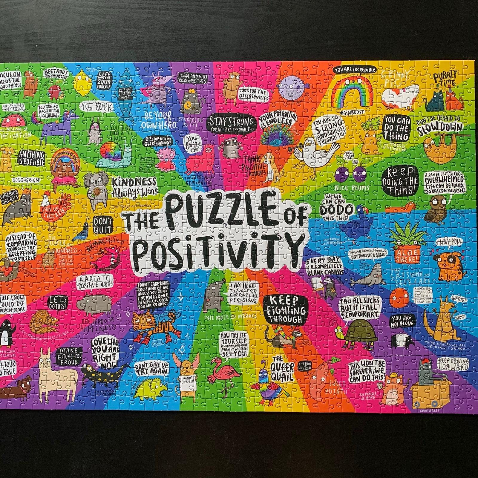Gibsons Puzzle of Positivity - 1000 Piece Jigsaw Puzzle for Adults & Teens | Recycled Board 7