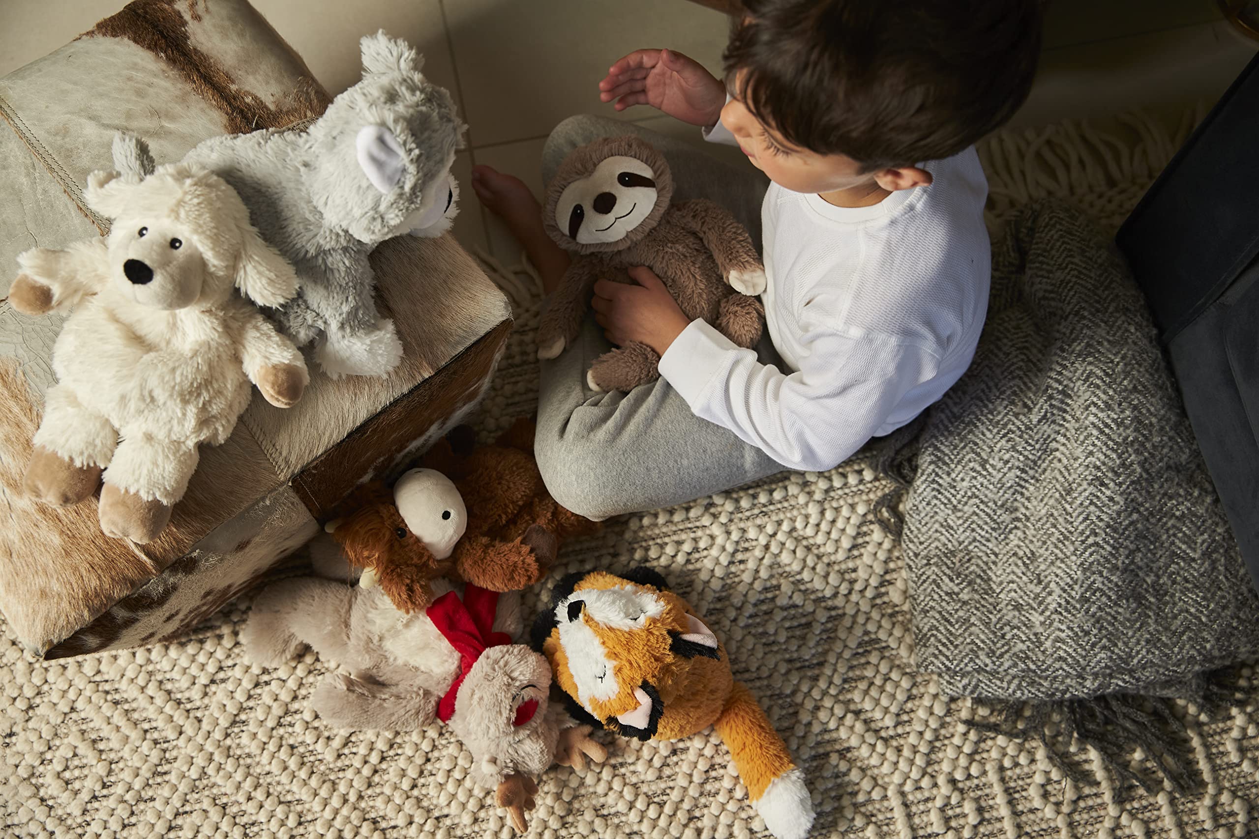 Warmies - Heatable Plush Toy Fox Brown Medium 8