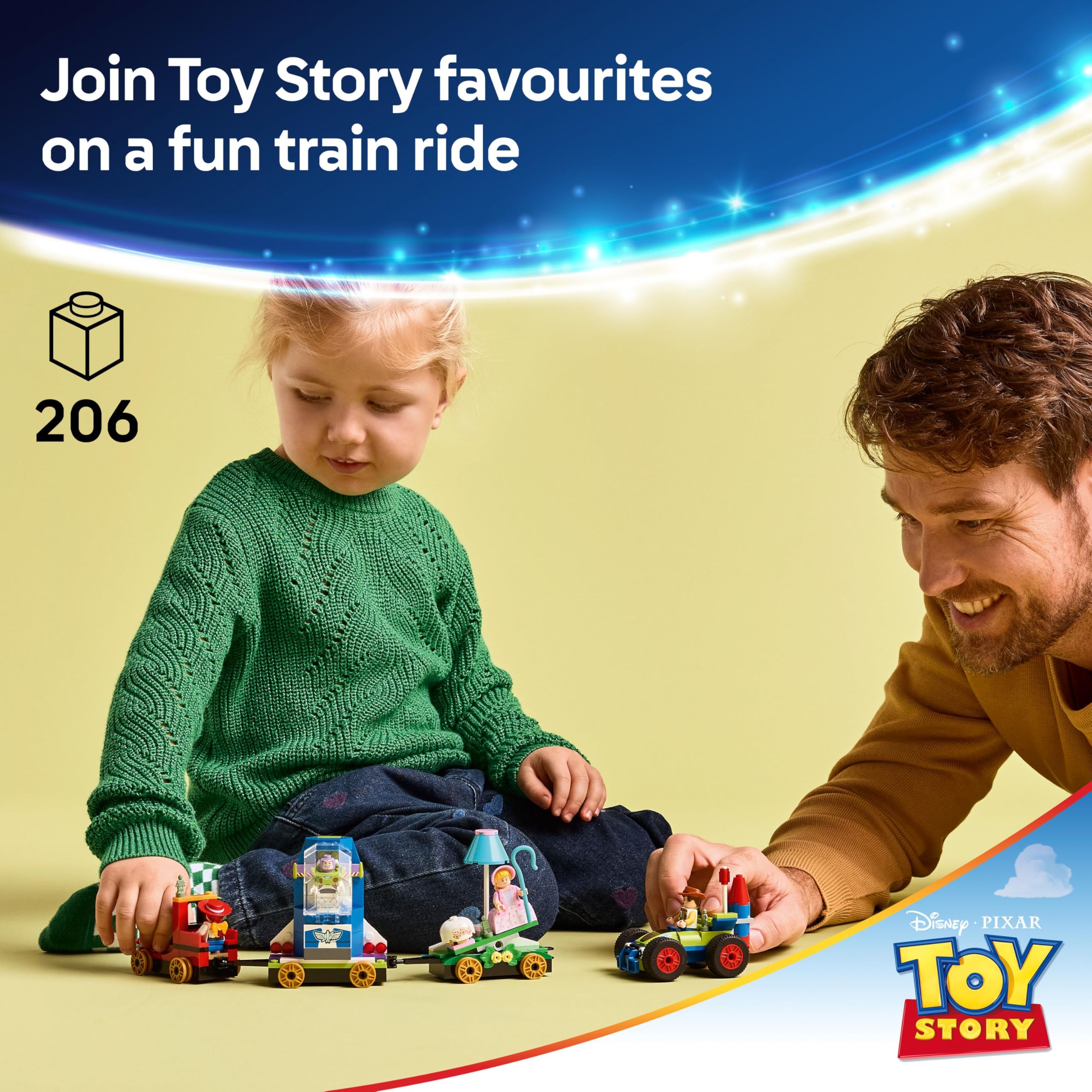 LEGO Disney and Pixar Toy Story Celebration Train & RC Car Building Set | Ages 4+
