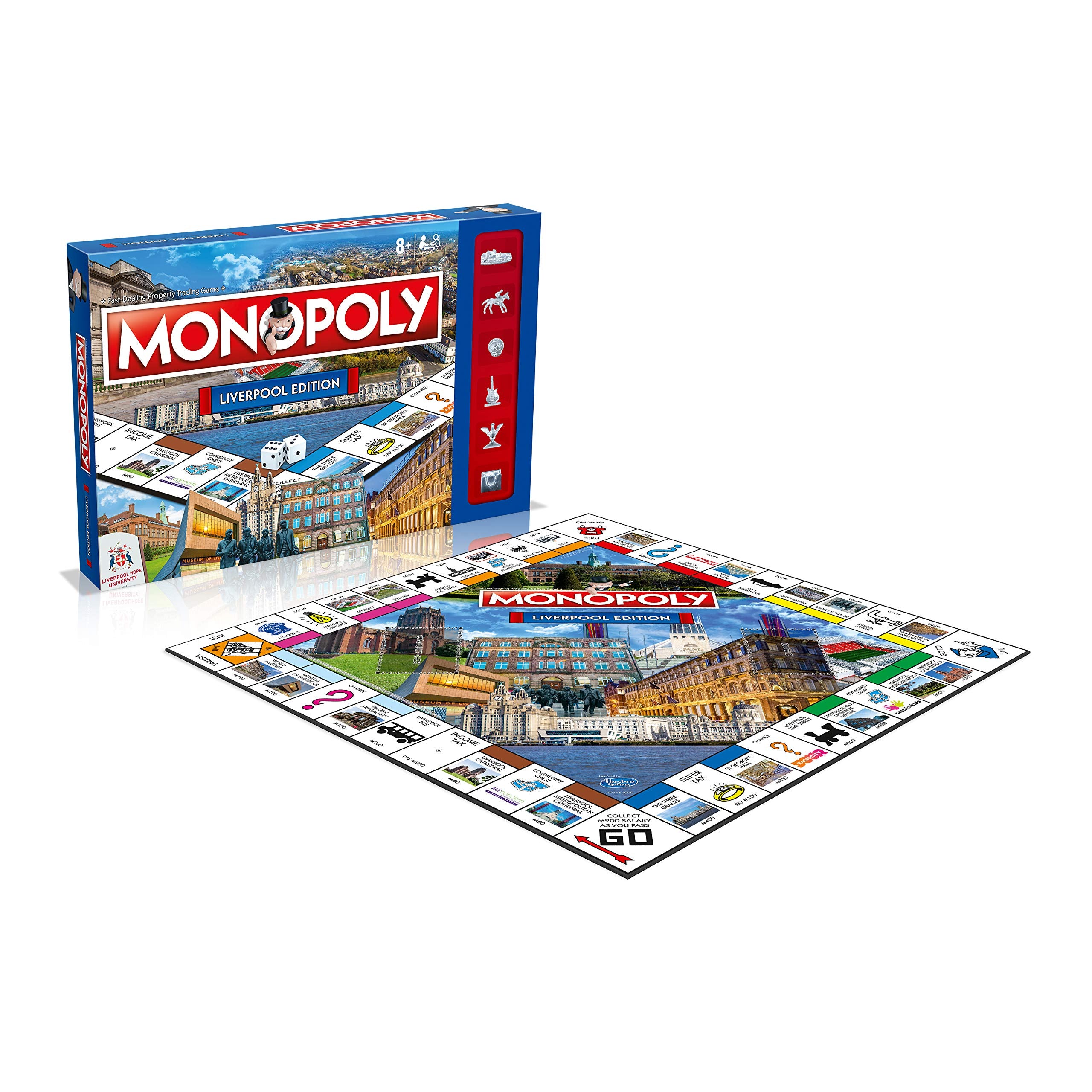 Winning Moves Liverpool City Monopoly Board Game | 2-6 Players | Standard Edition