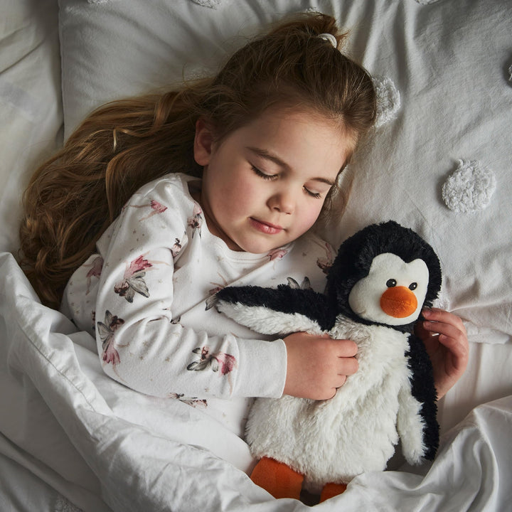 Warmies Black and White Penguin Heatable Plush Toy