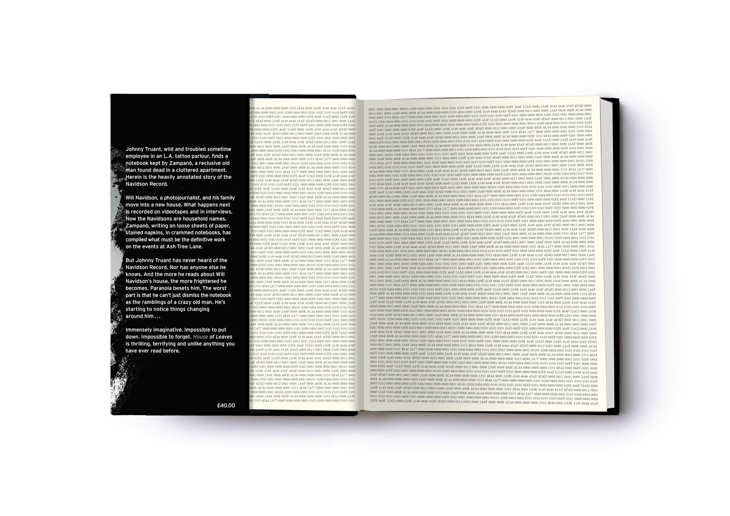 House Of Leaves by Mark Z Danielewski - Cult Classic Contemporary Horror | Hardcover 5