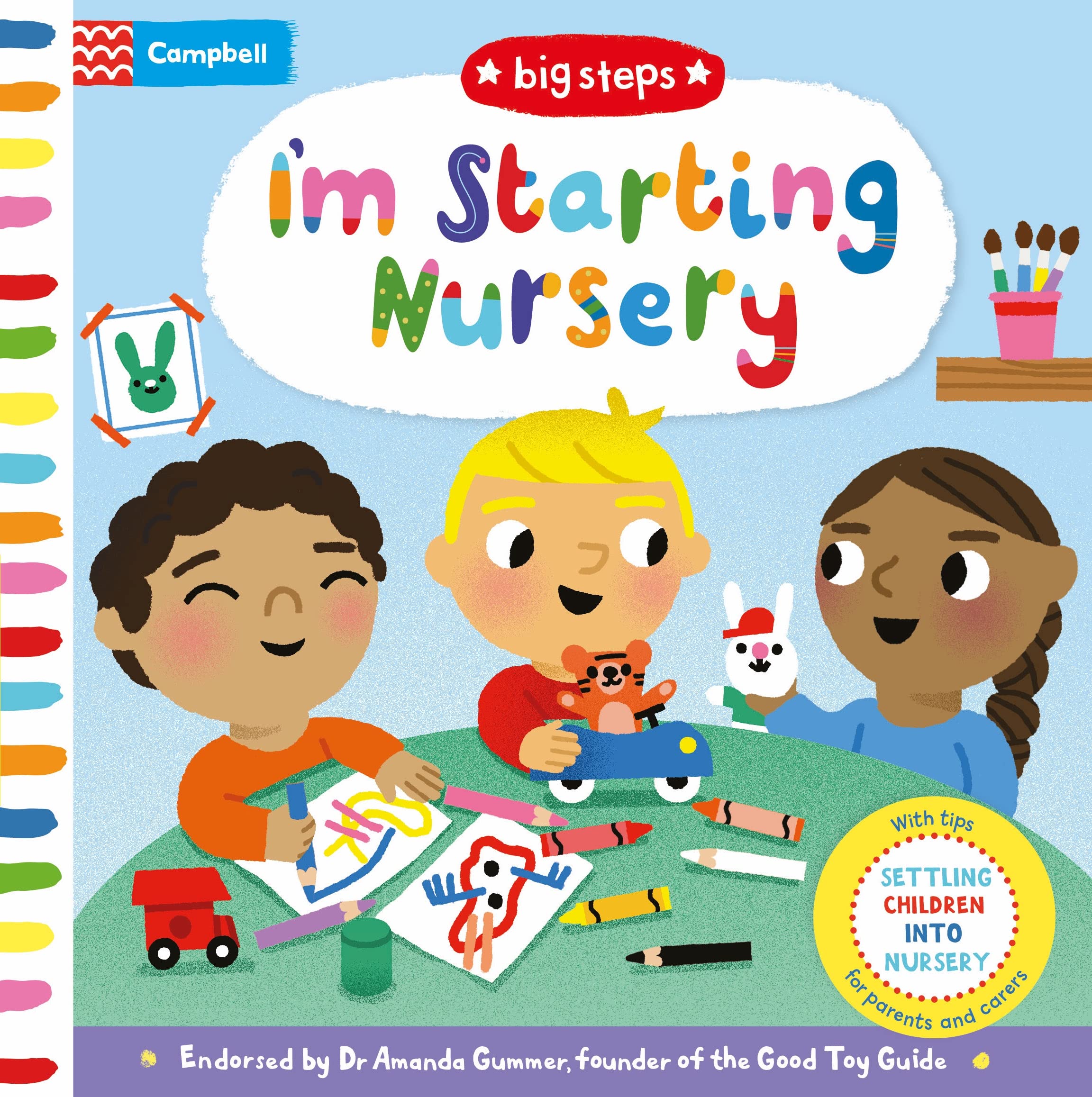 Campbell Books I'm Starting Nursery: Helping Children Start Nursery | Board Book | Ages 2-4