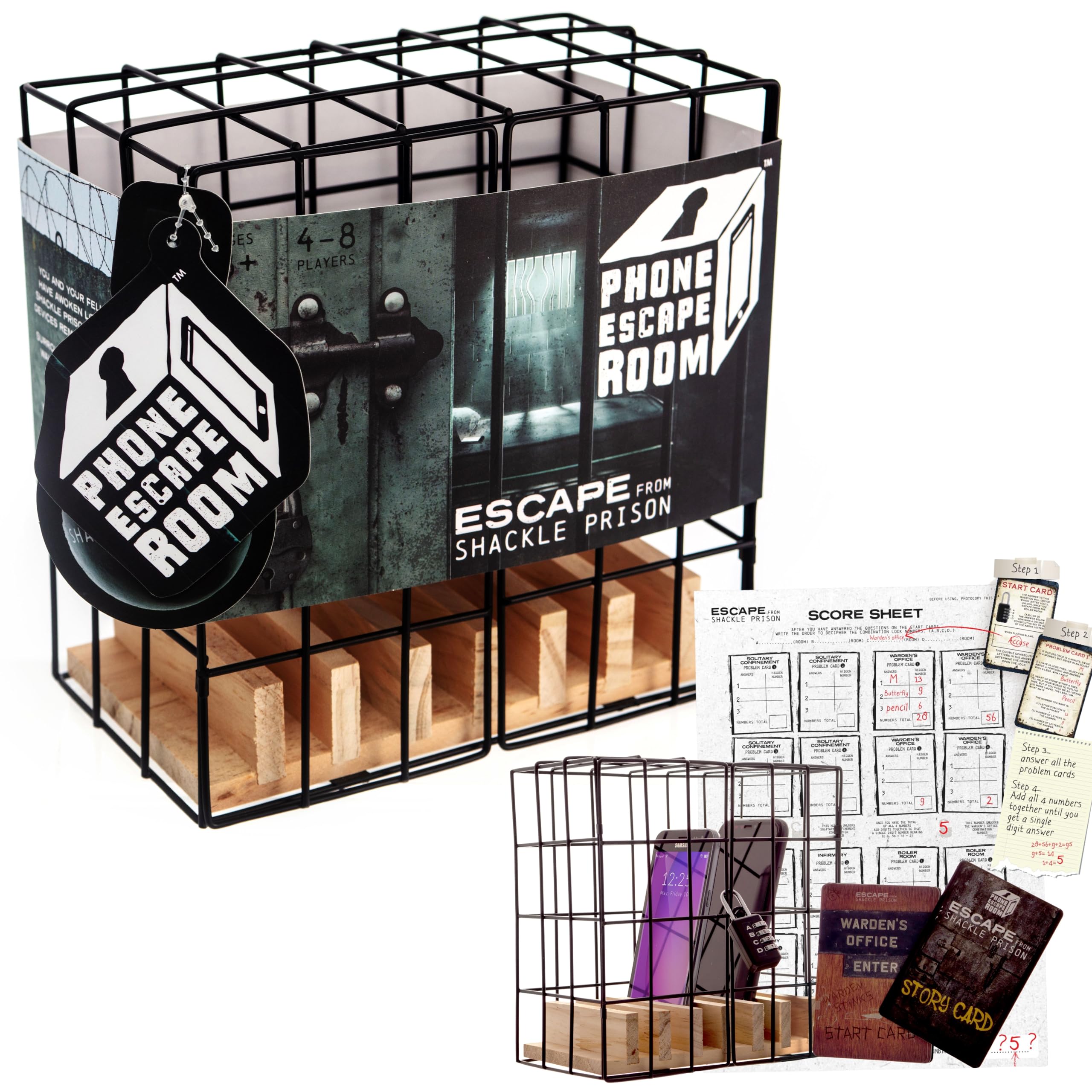 Boxer Gifts Phone Escape Room Game - Solve the Puzzle, Escape from Prison, Family Challenge for Kids Ages 8+ 8