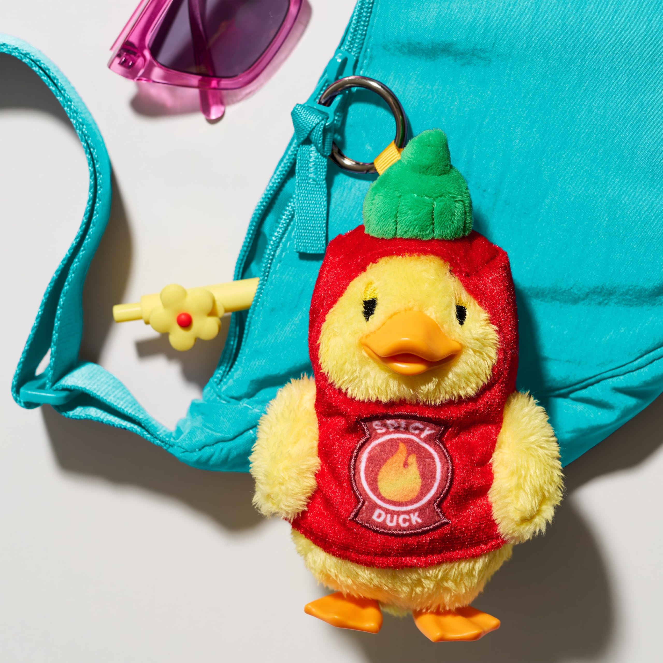 Just Play Duckalooz Snack Quack Clip-On Plush Duck Assortment | Collectible Surprise | Ages 8+