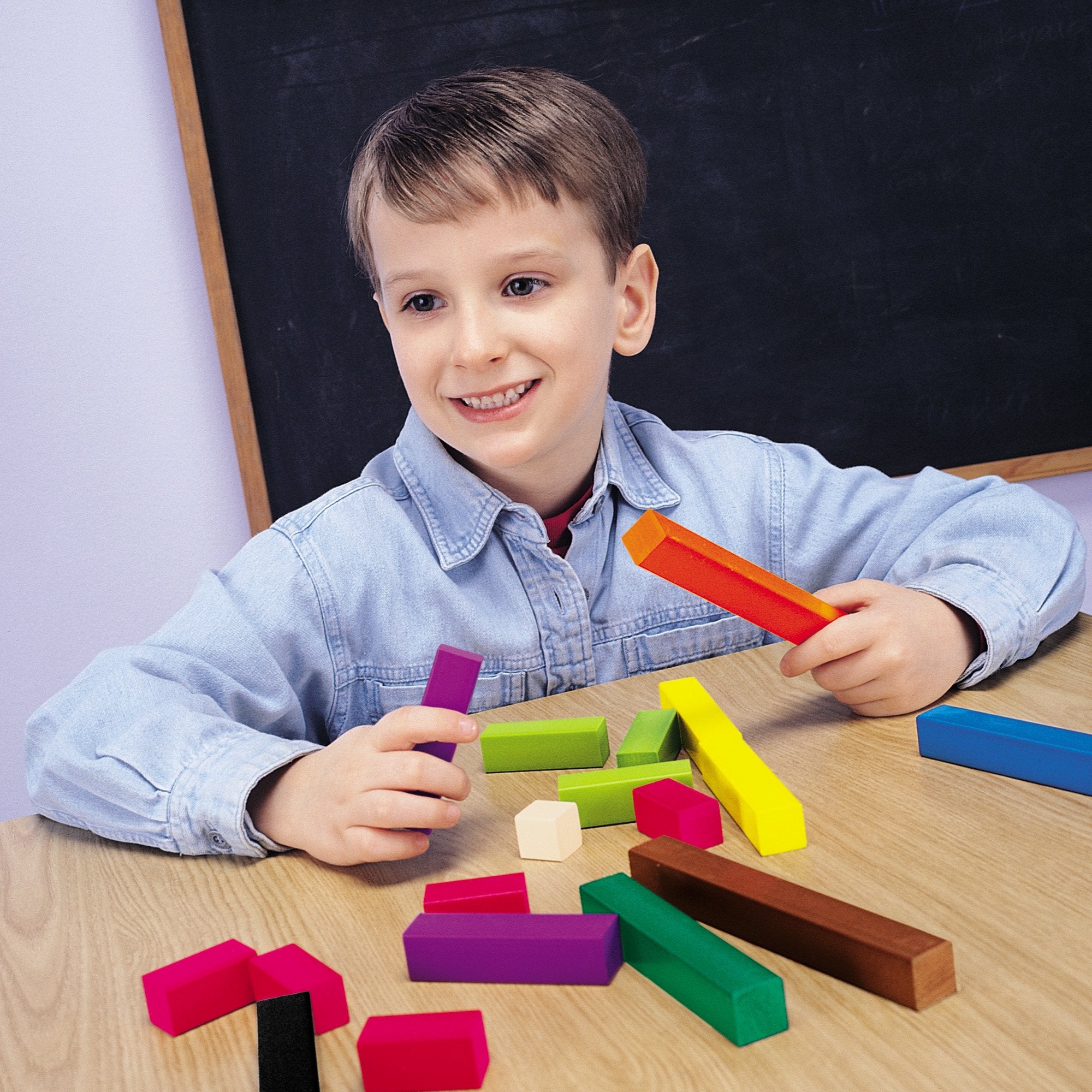 Learning Resources Fraction Tower Equivalency Cubes - 51 Pieces | Ages 6+ 3