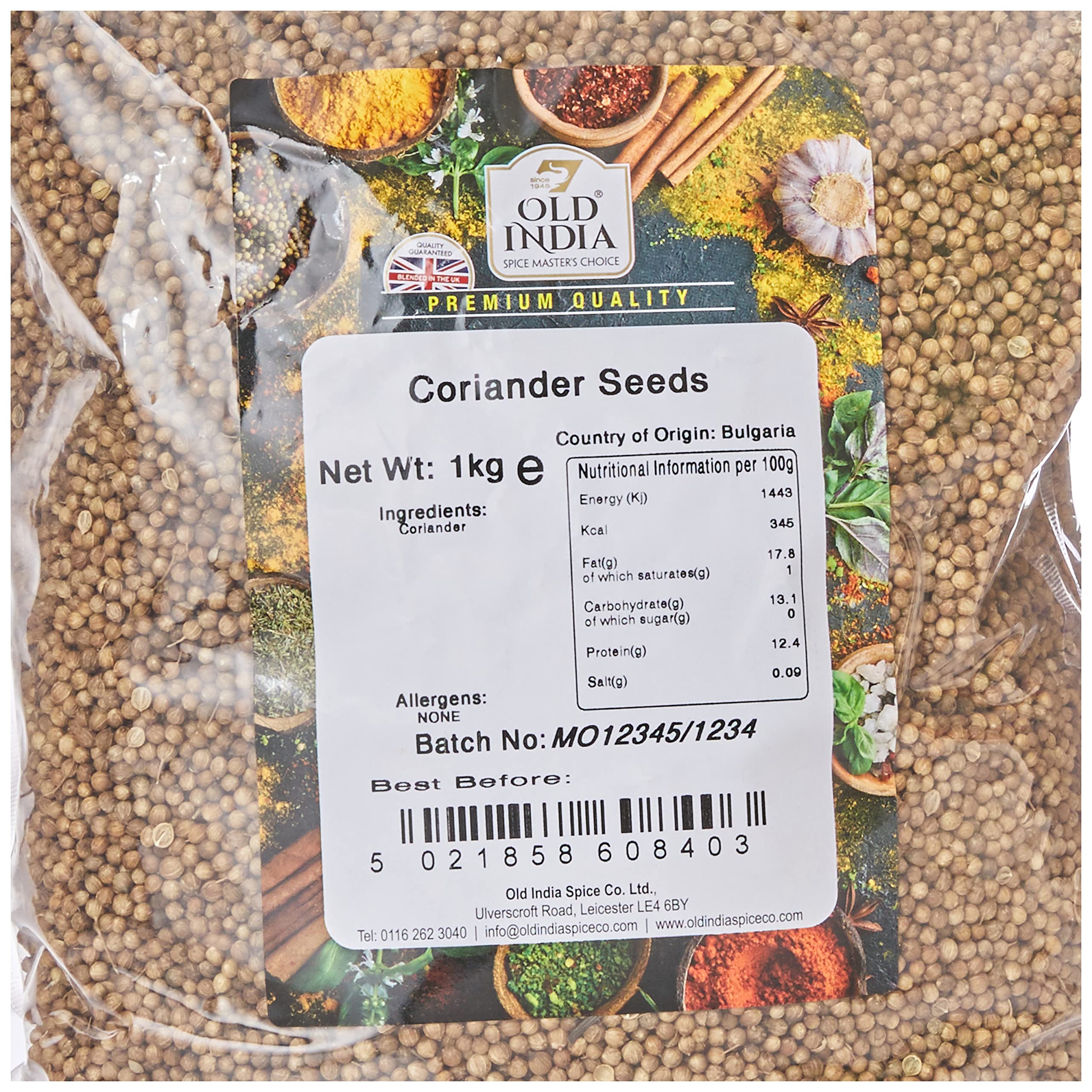 Old India Coriander Seeds - 1kg Whole Spice | Natural & GMO Free 2
