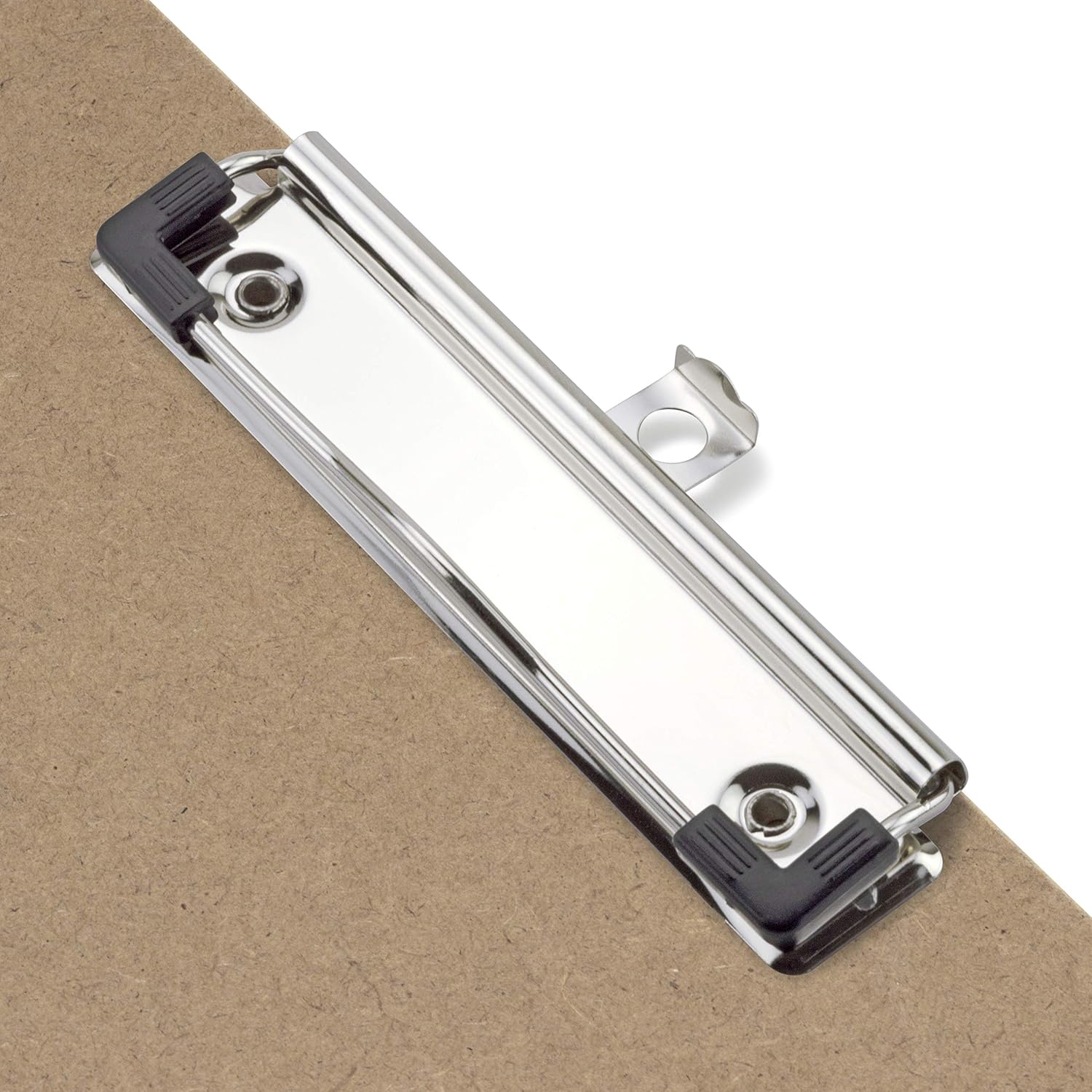 Rapesco 1608 Hardboard Clipboard with Low Profile Clip, A5, Pack 12 7