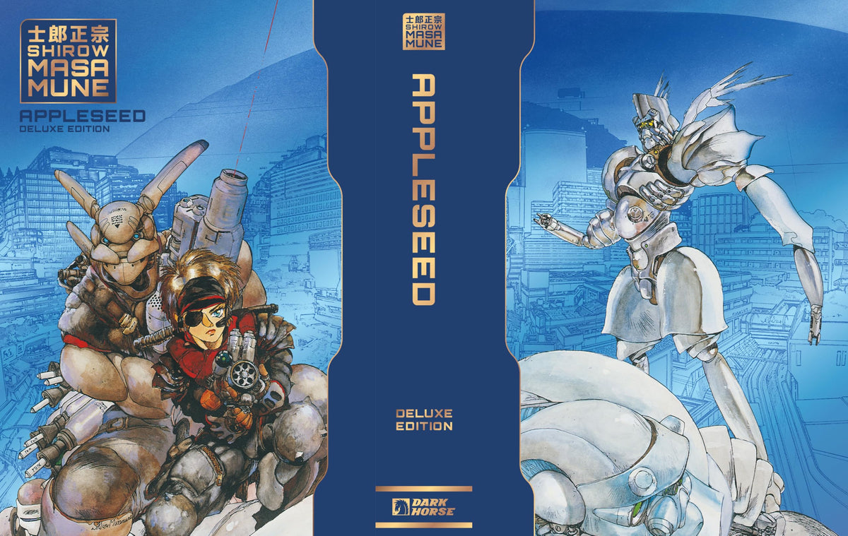 Appleseed Deluxe Edition - Hardcover Manga by Shirow Masamune
