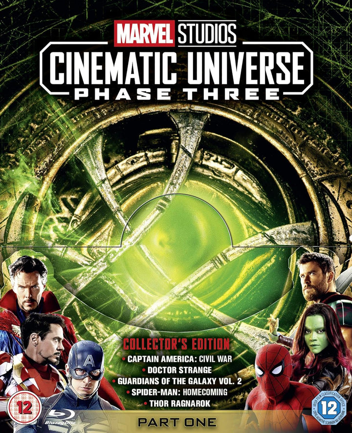 Marvel Studios Cinematic Universe: Phase Three - Part One (2016-2017) - Blu-ray Special Edition (Region Free) (‎BUH0295901)