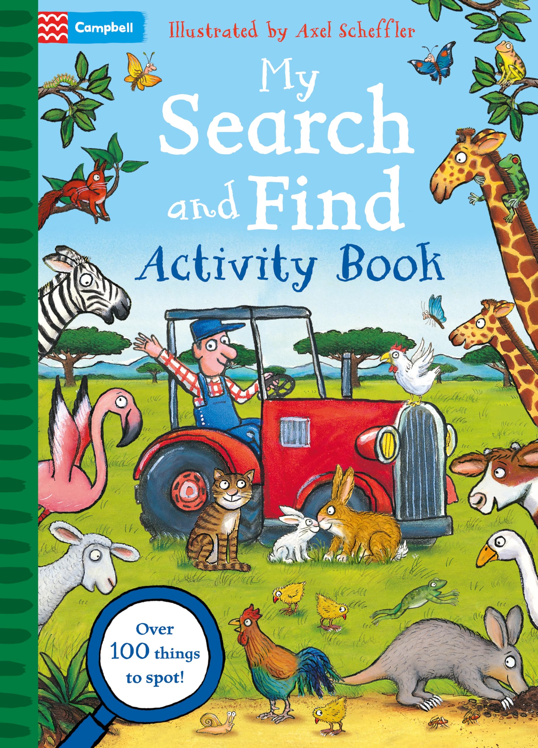 Campbell Books My Search and Find Activity Book - Preschool Fun | 32 Pages | English
