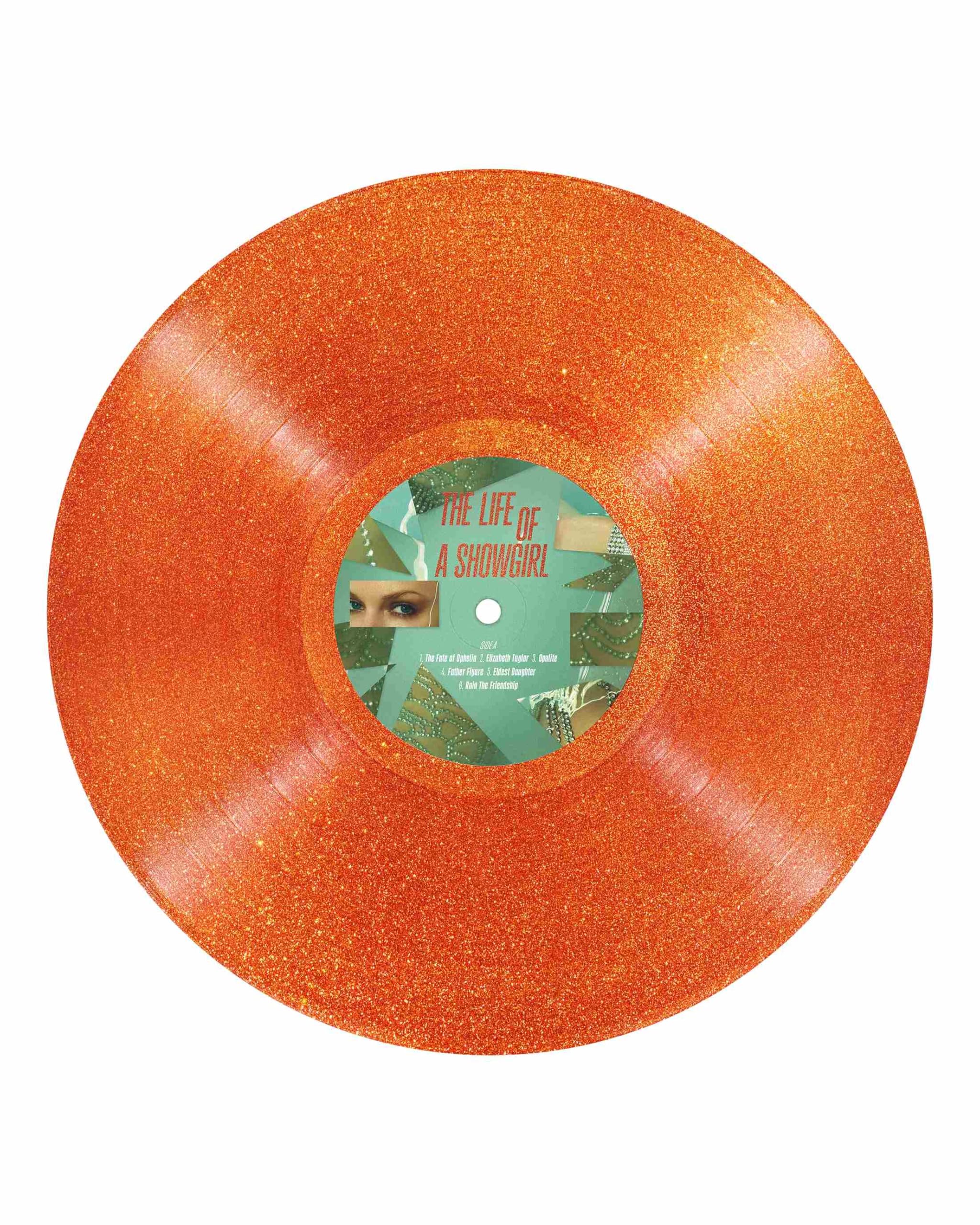 Taylor Swift - The Life Of A Showgirl: Sweat And Vanilla Perfume Portofino Orange Glitter [Vinyl]
